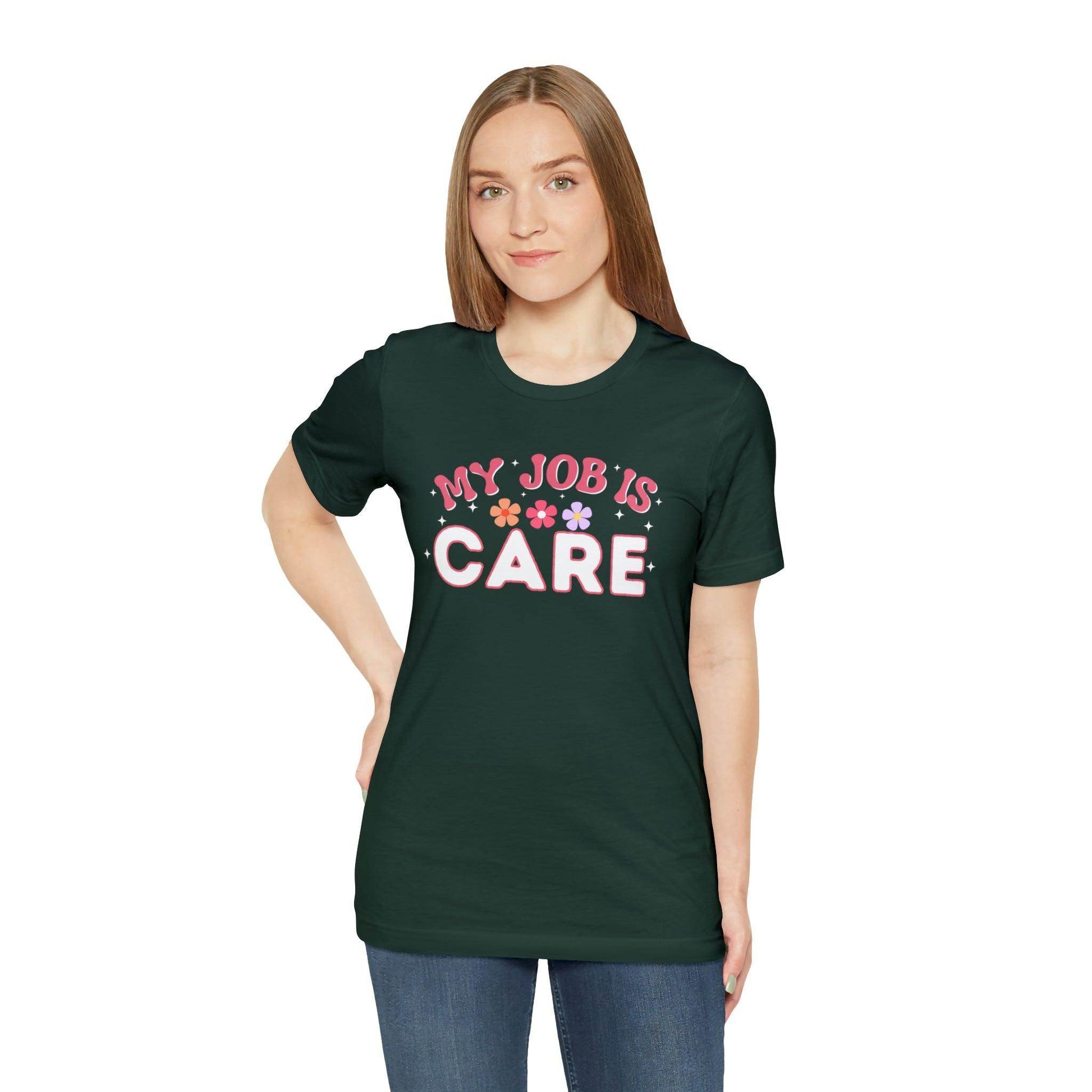 My Job is Care Shirt License Practicing Nurse Shirt, Nurses Assistant Shirt CNA shirt - Giftsmojo