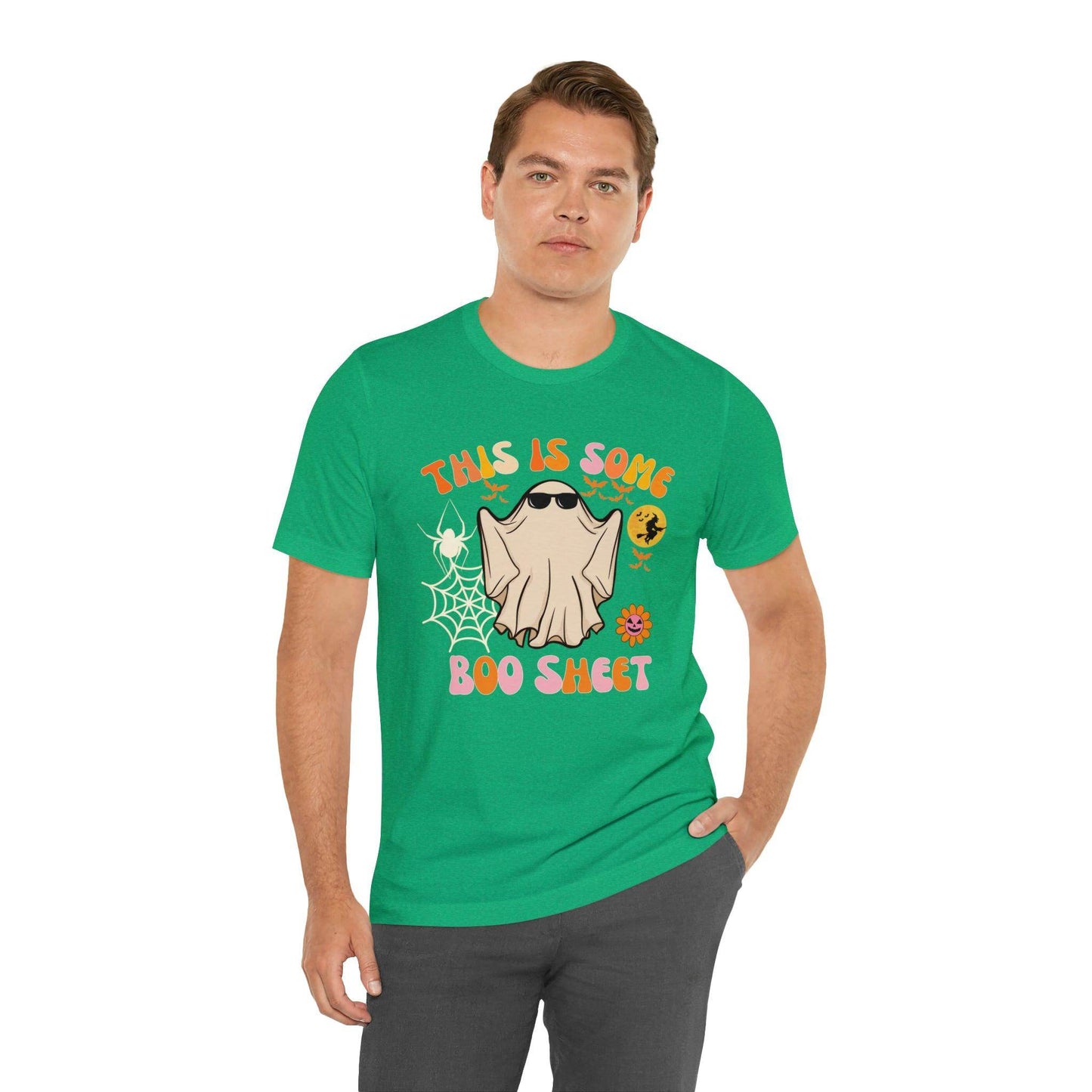 This Is Some Boo Sheet Funny Halloween Shirt Funny Halloween Costume Spooky Season Tee Funny Gift Shirt for Birthday Christmas Anniversary - Giftsmojo