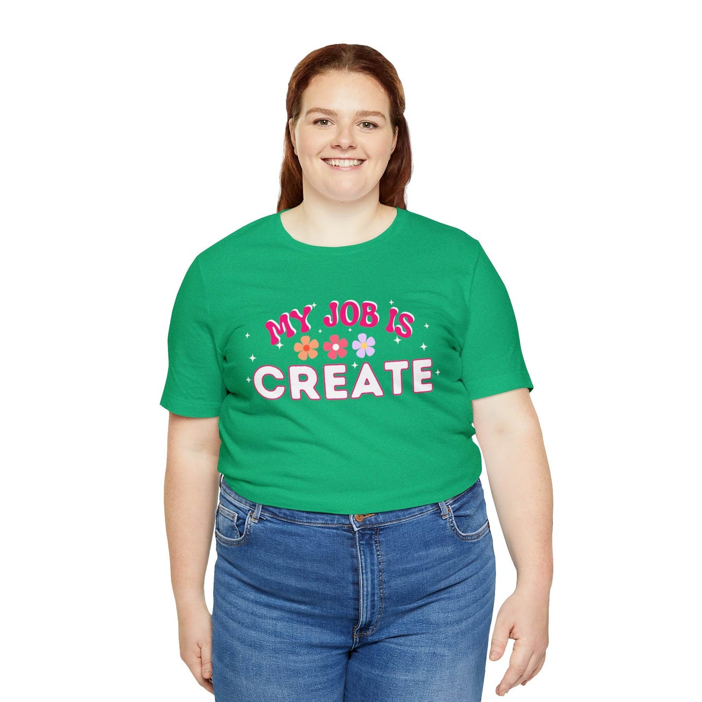 My Job is Create Shirt Artist Shirt, Content Creator Shirt Blogger Shirt Vlogger Shirt, Youtuber shirt - Giftsmojo