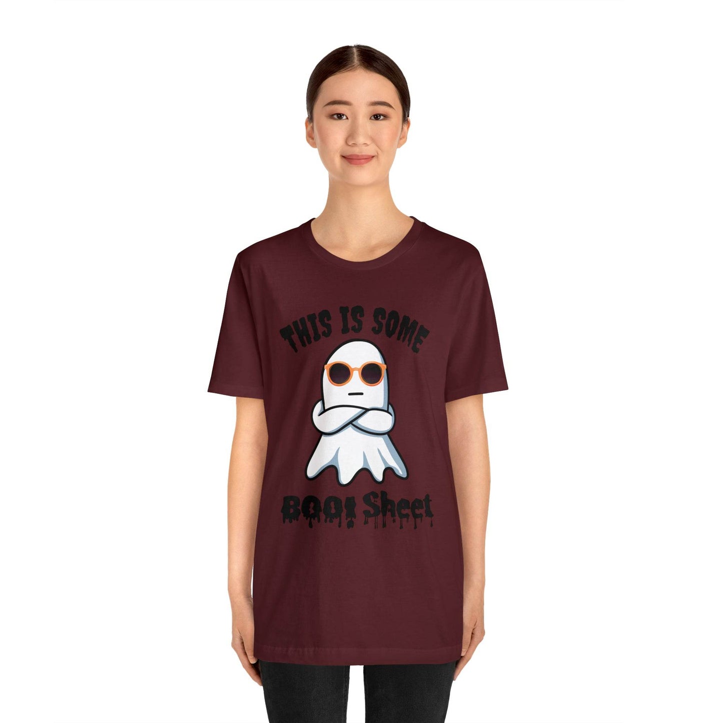 This Is Some Boo Sheet Funny Halloween Shirt Funny Halloween Costume Spooky Season Tee Funny Gift Shirt for Birthday Christmas Anniversary - Giftsmojo
