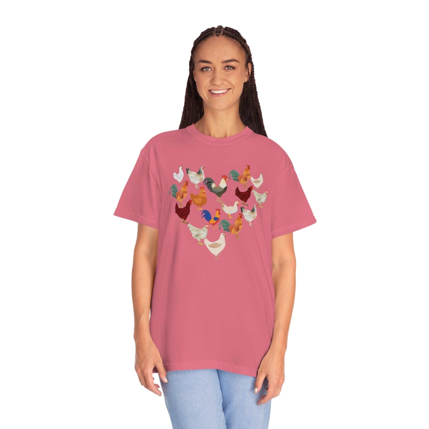 Love Chicken Shirt Chicken Tee Chicken Owner Gift - Gift For Chicken Lover gift - Giftsmojo