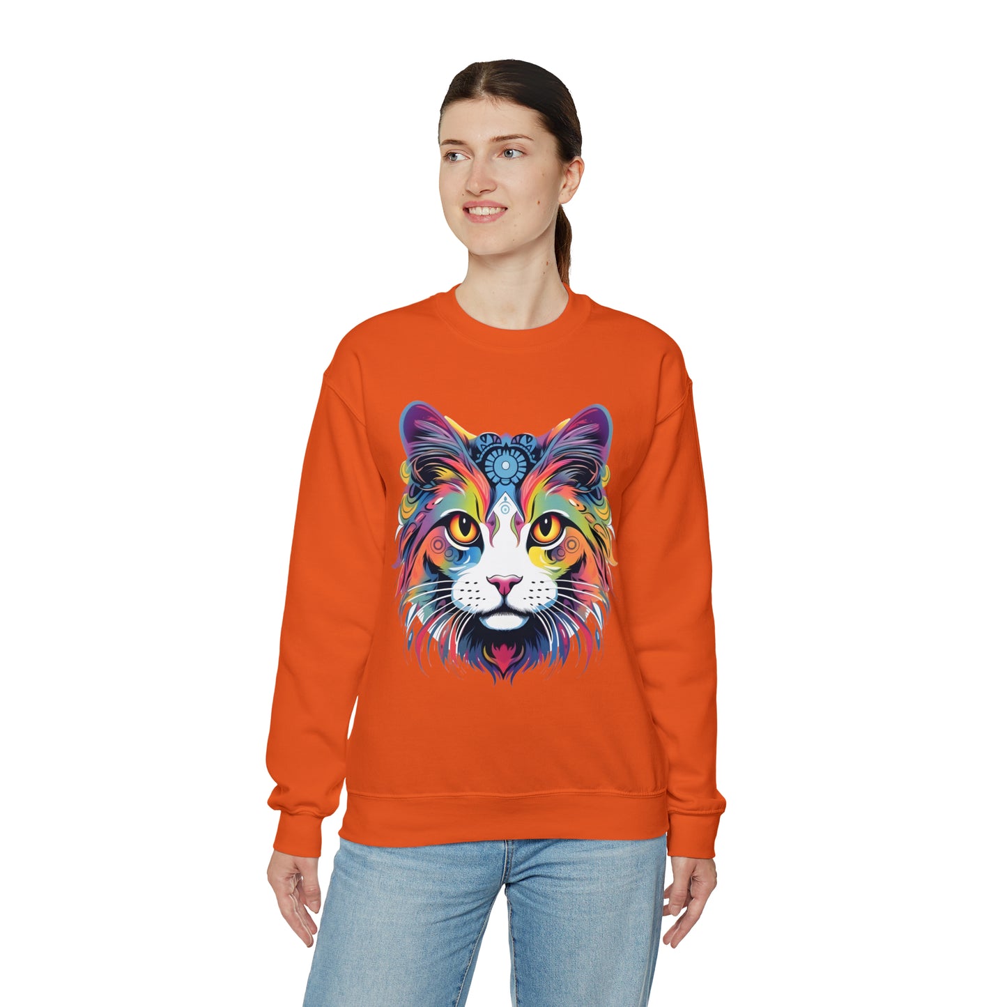 Vintage Cat Lover Sweater Animal Lover Gift Cat Mom Gift Cat Lover Gift Cat Mom Sweatshirt Retro Cat Sweatshirt Cat Crewneck Sweatshirt
