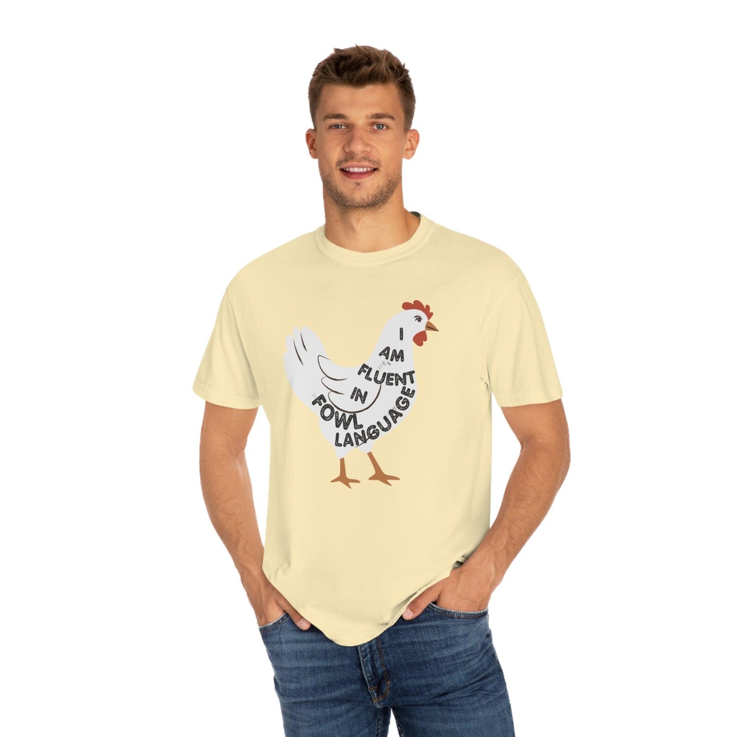 Chicken Shirt Chicken Tee Chicken Owner Gift - Gift For Chicken Lover gift, Fluent in Fowl Language shirt