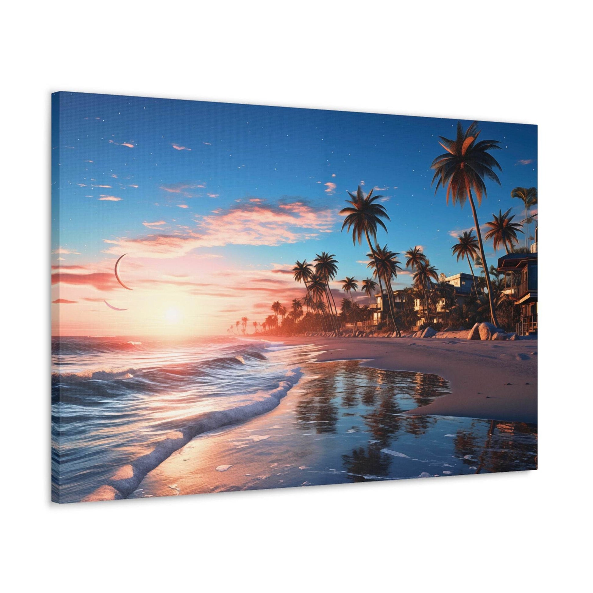 Venice Beach California Canvas Gallery Wraps - Giftsmojo