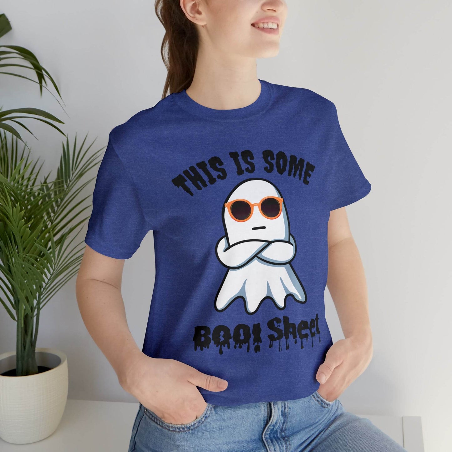 This Is Some Boo Sheet Funny Halloween Shirt Funny Halloween Costume Spooky Season Tee Funny Gift Shirt for Birthday Christmas Anniversary - Giftsmojo