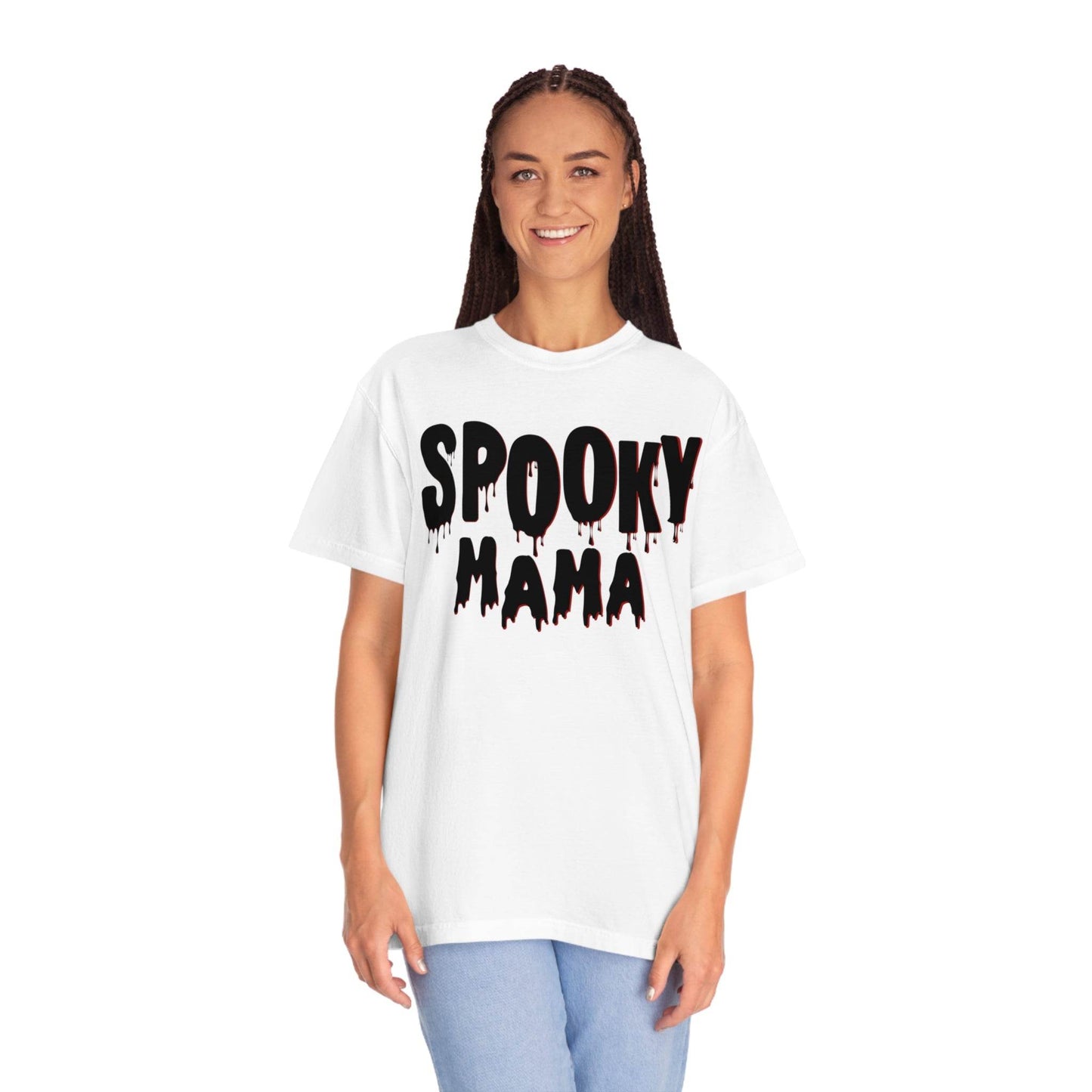 Retro Halloween Tshirt, Spooky Mama Shirt, Vintage Halloween Shirt Trendy Halloween Vibes - Giftsmojo
