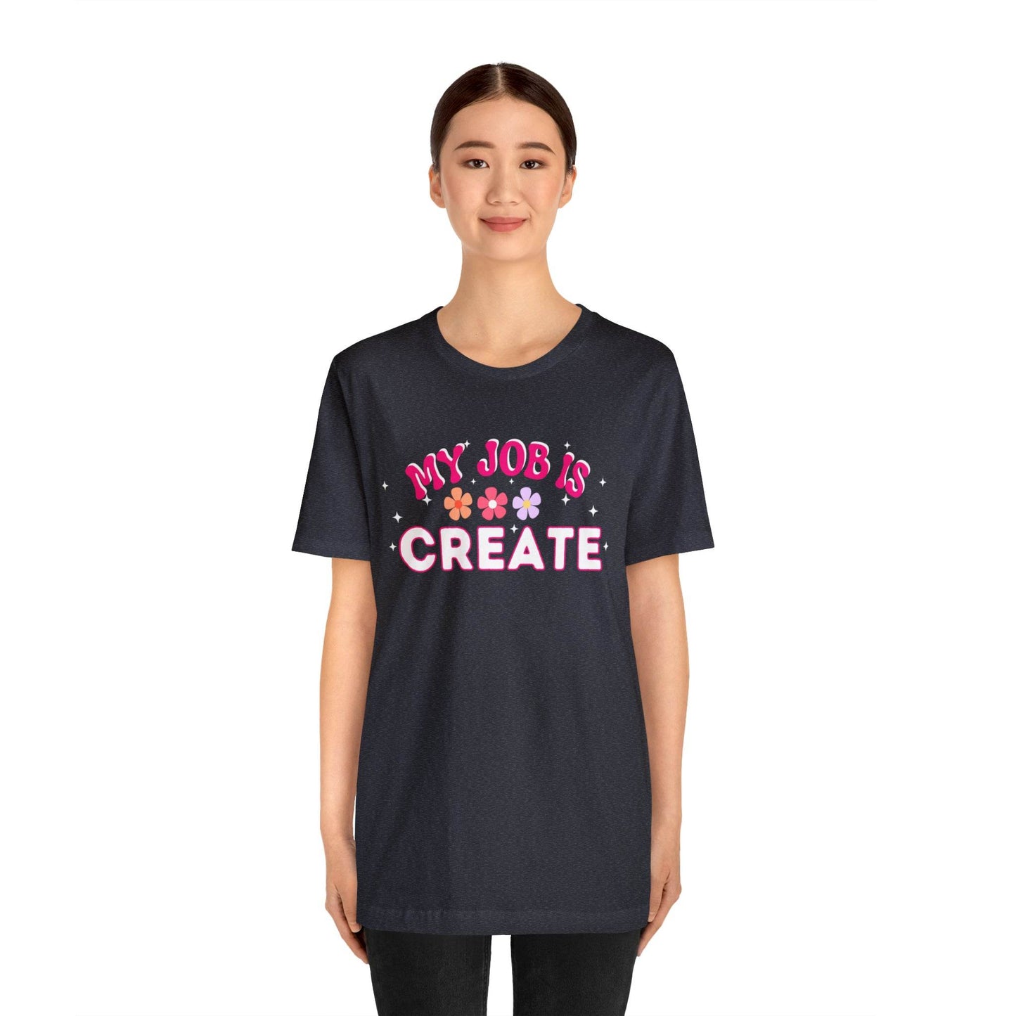 My Job is Create Shirt Artist Shirt, Content Creator Shirt Blogger Shirt Vlogger Shirt, Youtuber shirt - Giftsmojo