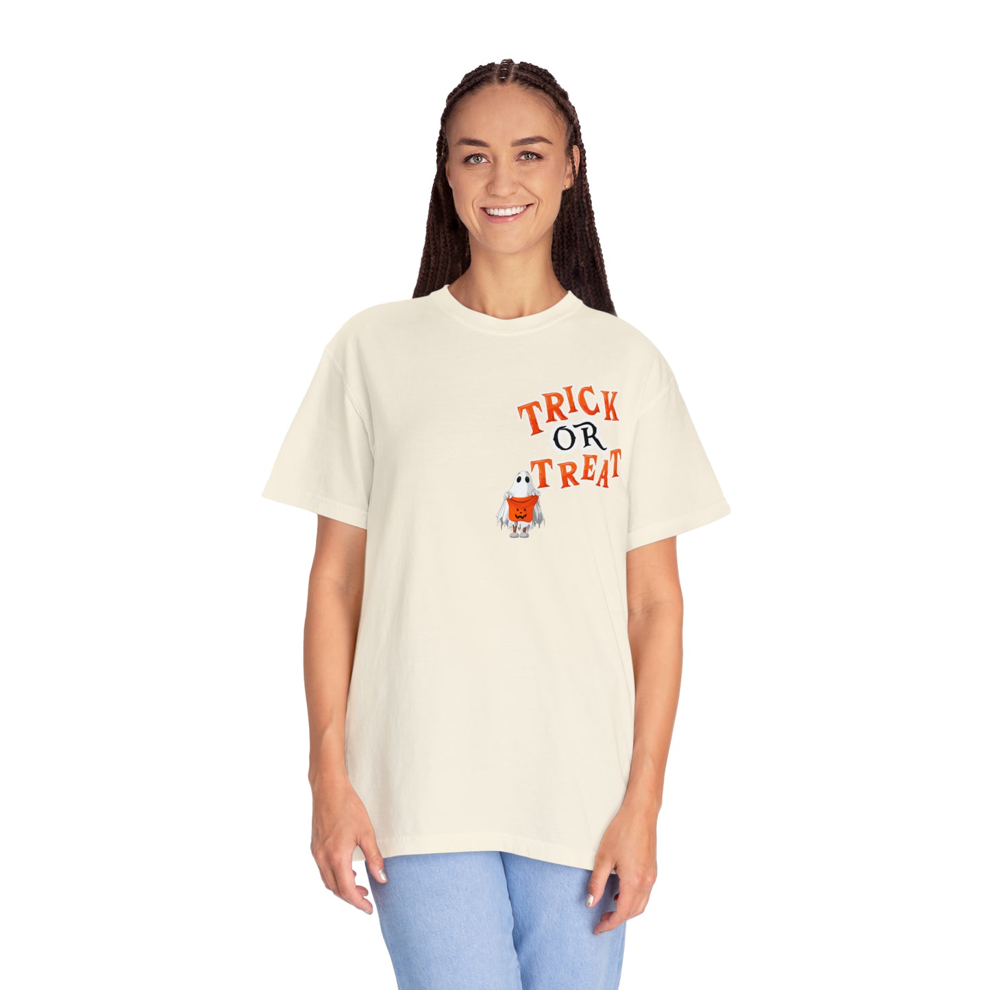 Retro Halloween Tshirt, Trick or Treat Shirt Vintage Shirt Halloween Shirt Cute Spooky Shirt, Halloween Gift Halloween T-shirt