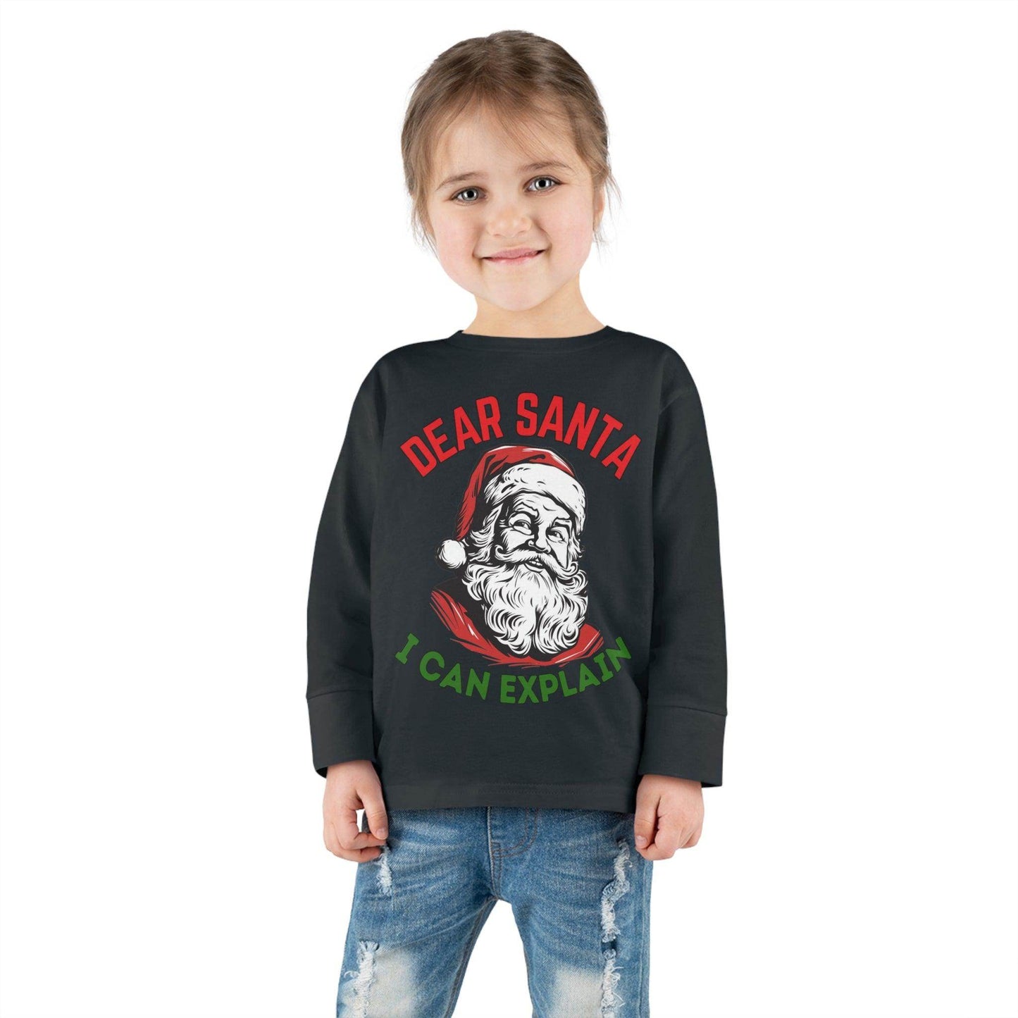 Kids Dear Santa I Can Explain Christmas Shirt for Kids Christmas Outfit for Kids - Giftsmojo