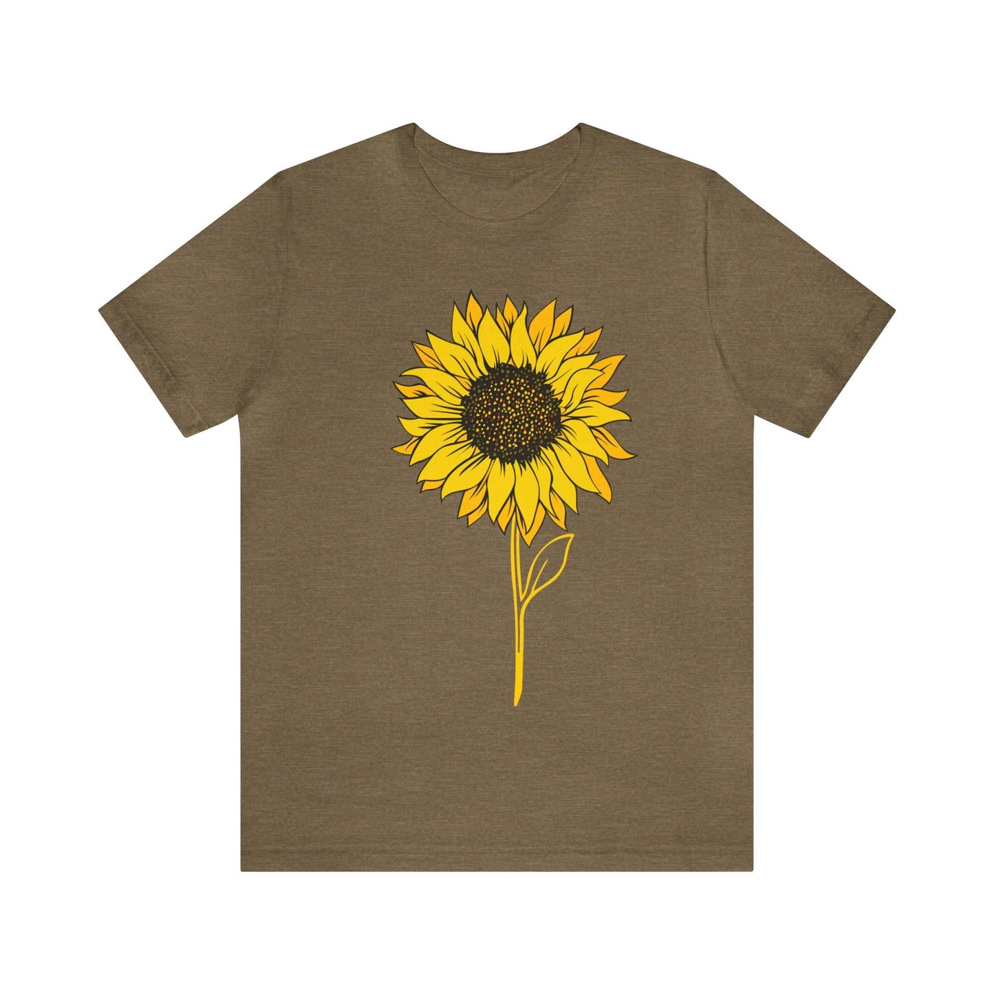 Sunflower Shirt, Floral Tee Shirt, Flower Shirt, Garden Shirt, Womens Fall Summer Shirt Sunshine Tee, Gift for Gardener, Nature love T shirt
