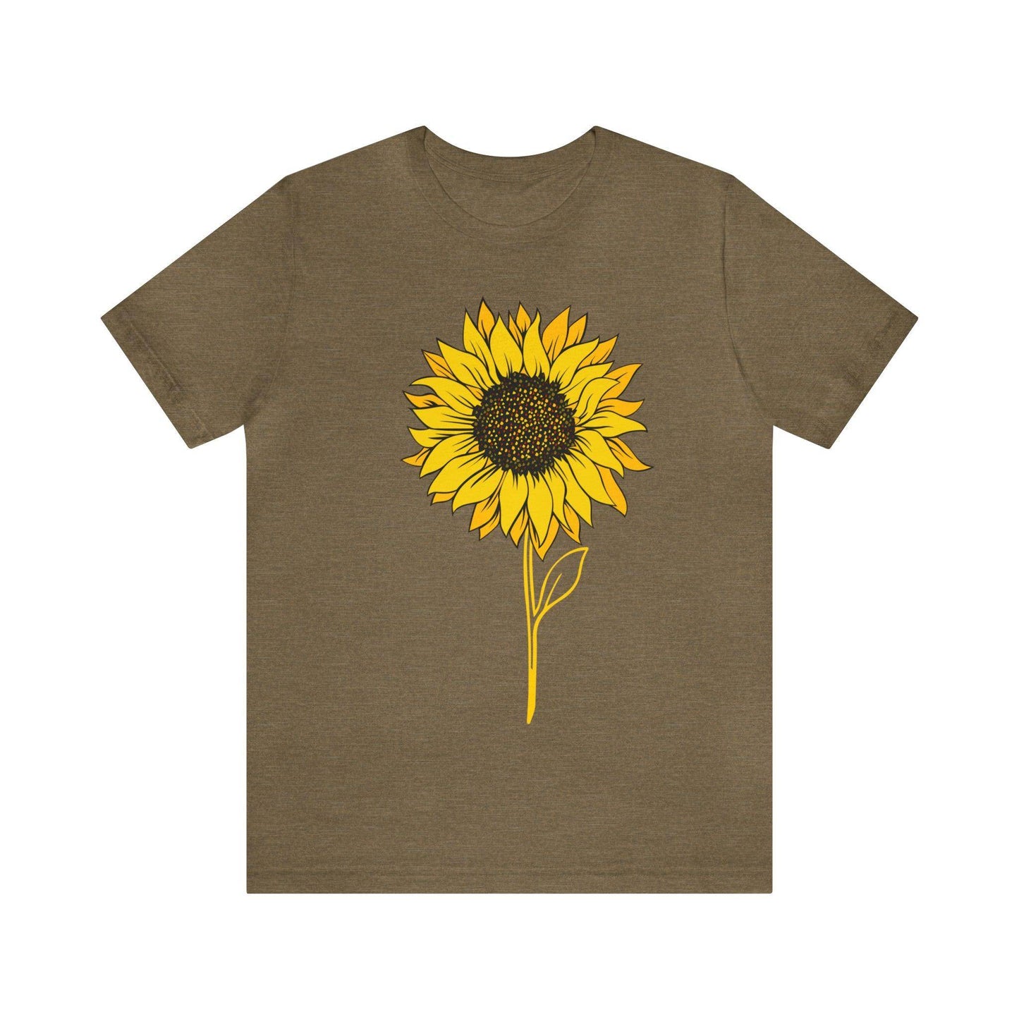 Sunflower Shirt, Floral Tee Shirt, Flower Shirt, Garden Shirt, Womens Fall Summer Shirt Sunshine Tee, Gift for Gardener, Nature love T shirt - Giftsmojo