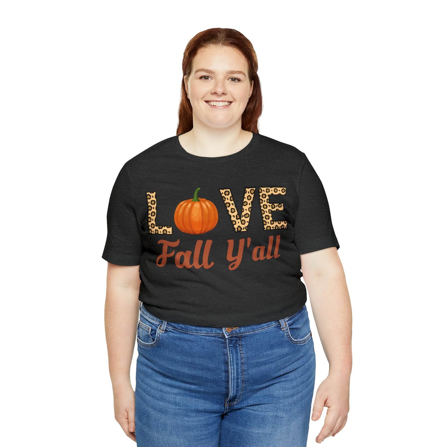 Leopard Print Love Fall Y'all - Giftsmojo