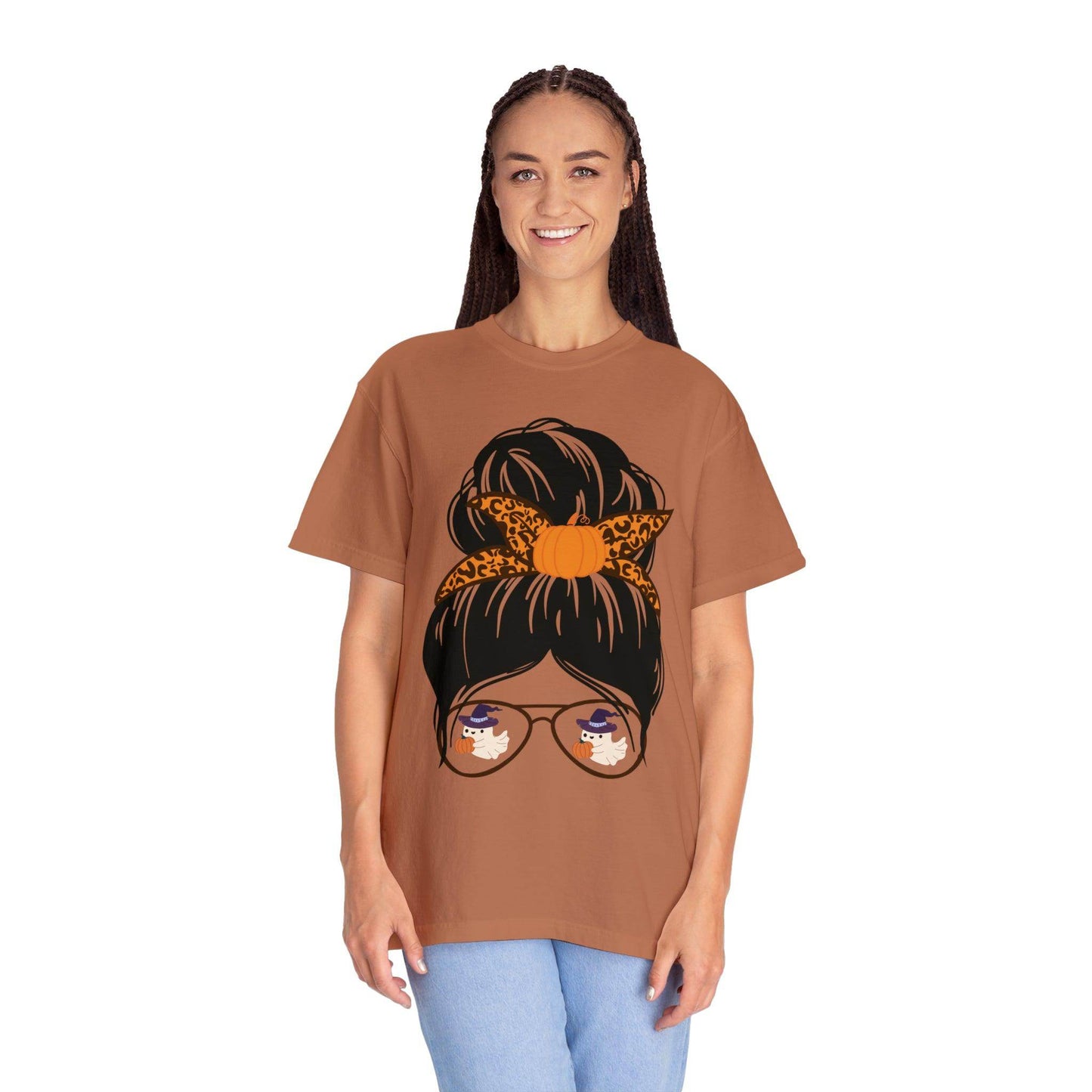 Retro Momster Shirt Halloween Tshirt, Mom Halloween Shirt Trick or Treat shirt, Vintage Shirt Halloween Shirt Office Halloween Costume Outfit - Giftsmojo