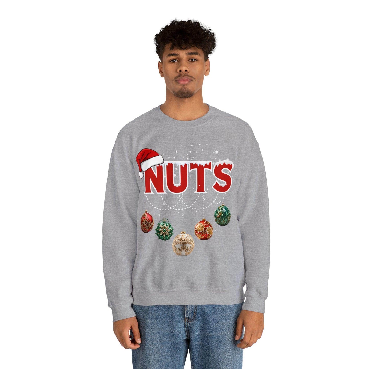 Funny Christmas Matching Shirts Chest Nuts Couples Matching Shirts Holiday Shirt Cute Christmas Shirt Couple Sweater, Family Tee - Giftsmojo