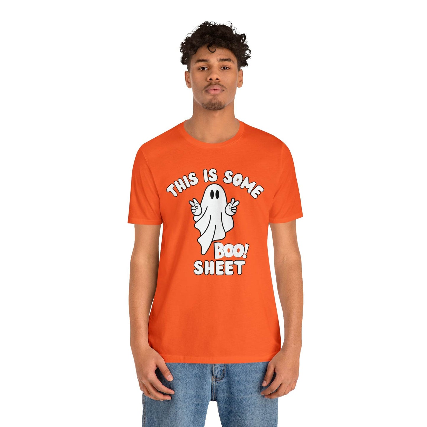 This Is Some Boo Sheet Funny Halloween Shirt Funny Halloween Costume Spooky Season Tee Funny Gift Shirt for Birthday Christmas Anniversary - Giftsmojo
