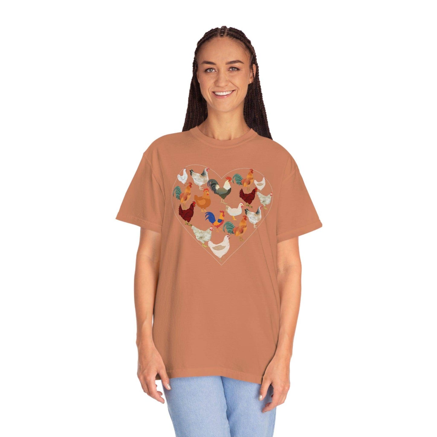 Chicken Shirt Chicken Tee Chicken Owner Gift - Gift For Chicken Lover gift, Chicken lover shirt - Giftsmojo