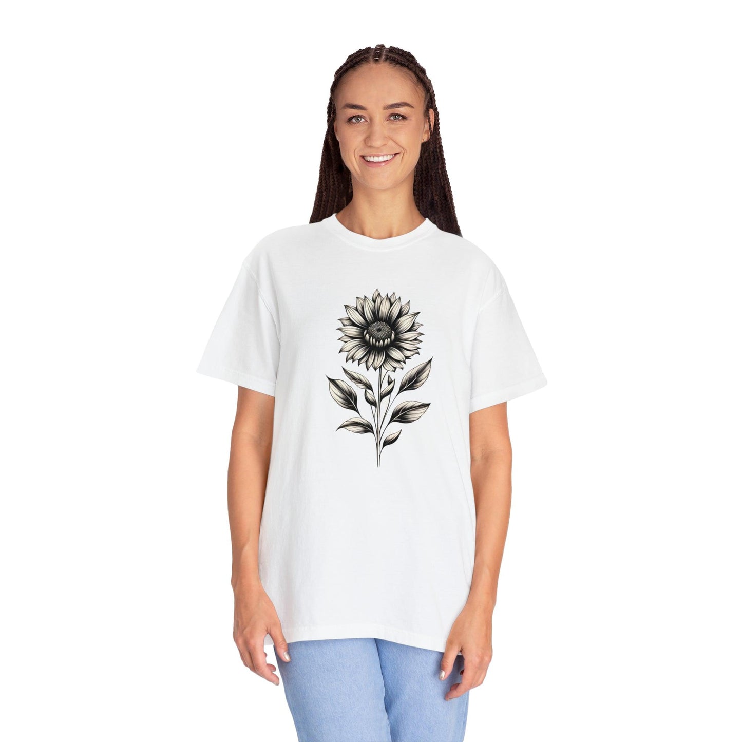 Sunflower Shirt Flower Shirt Aesthetic, Floral Graphic Tee Floral Shirt Flower T-shirt, Wild Flower Shirt Gift For Her Wildflower T-shirt