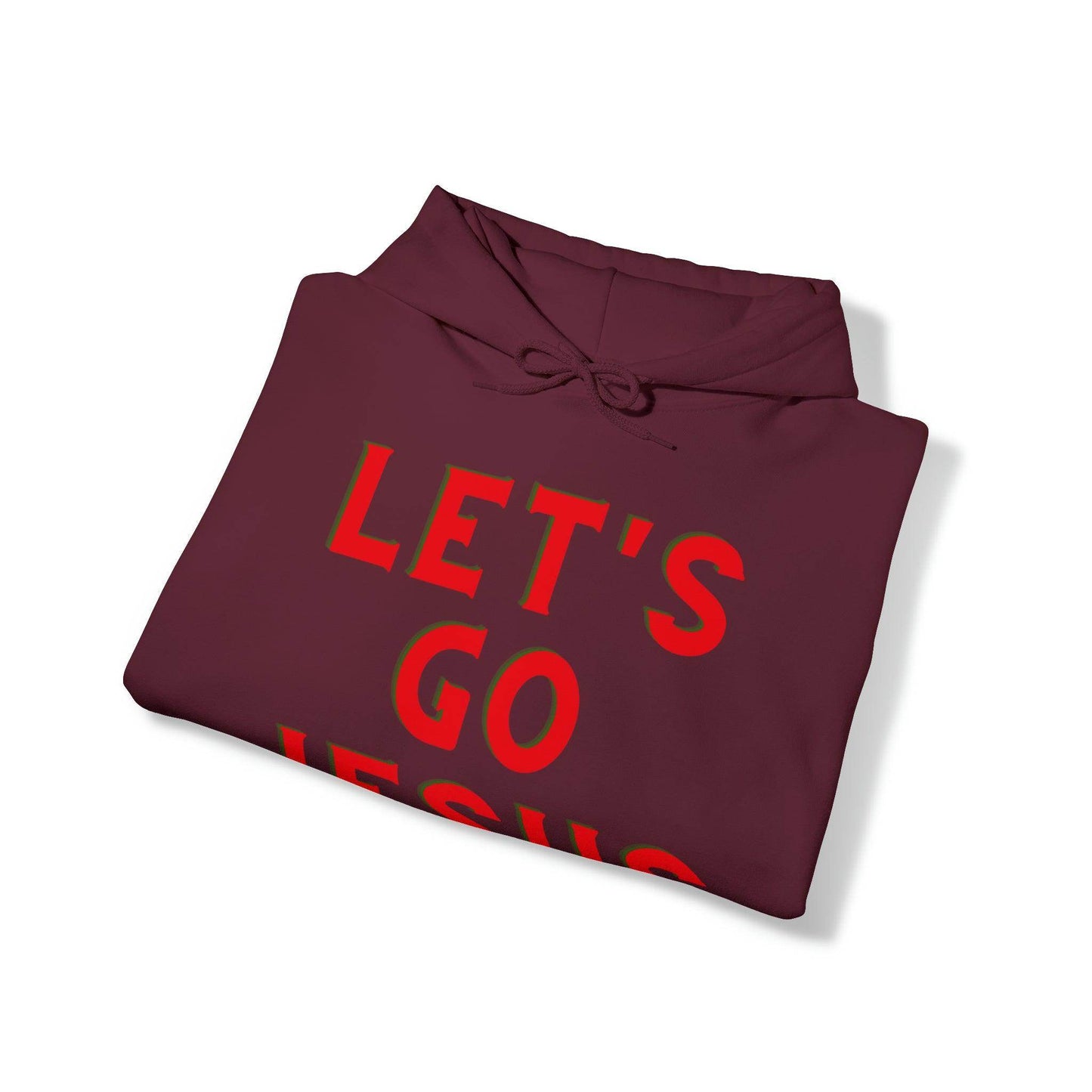 Faith Shirt Let's Go Jesus Hooded Sweatshirt Funny Christian Shirt Christian Gift Trendy Christian Sweatshirt Religious Sweatshirt Jesus Hoodie - Giftsmojo