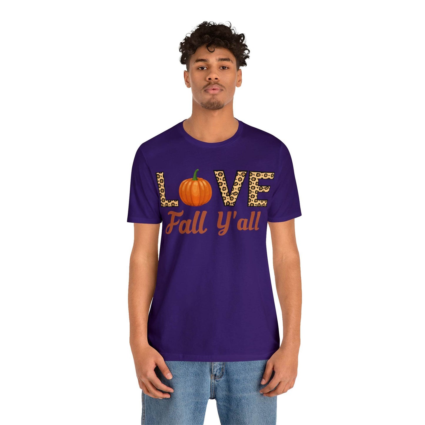 Leopard Print Love Fall Y'all - Giftsmojo