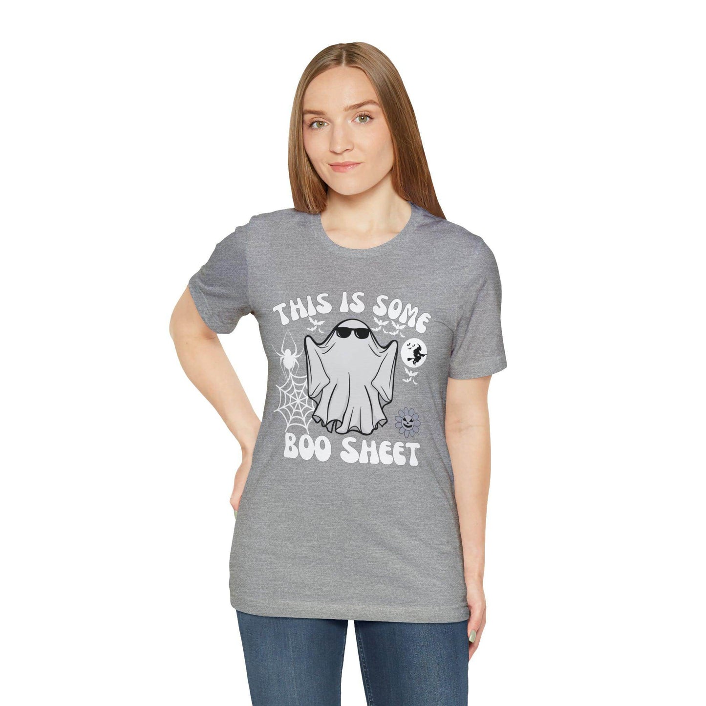 This Is Some Boo Sheet Funny Halloween Shirt Funny Halloween Costume Spooky Season Tee Funny Gift Shirt for Birthday Christmas Anniversary - Giftsmojo
