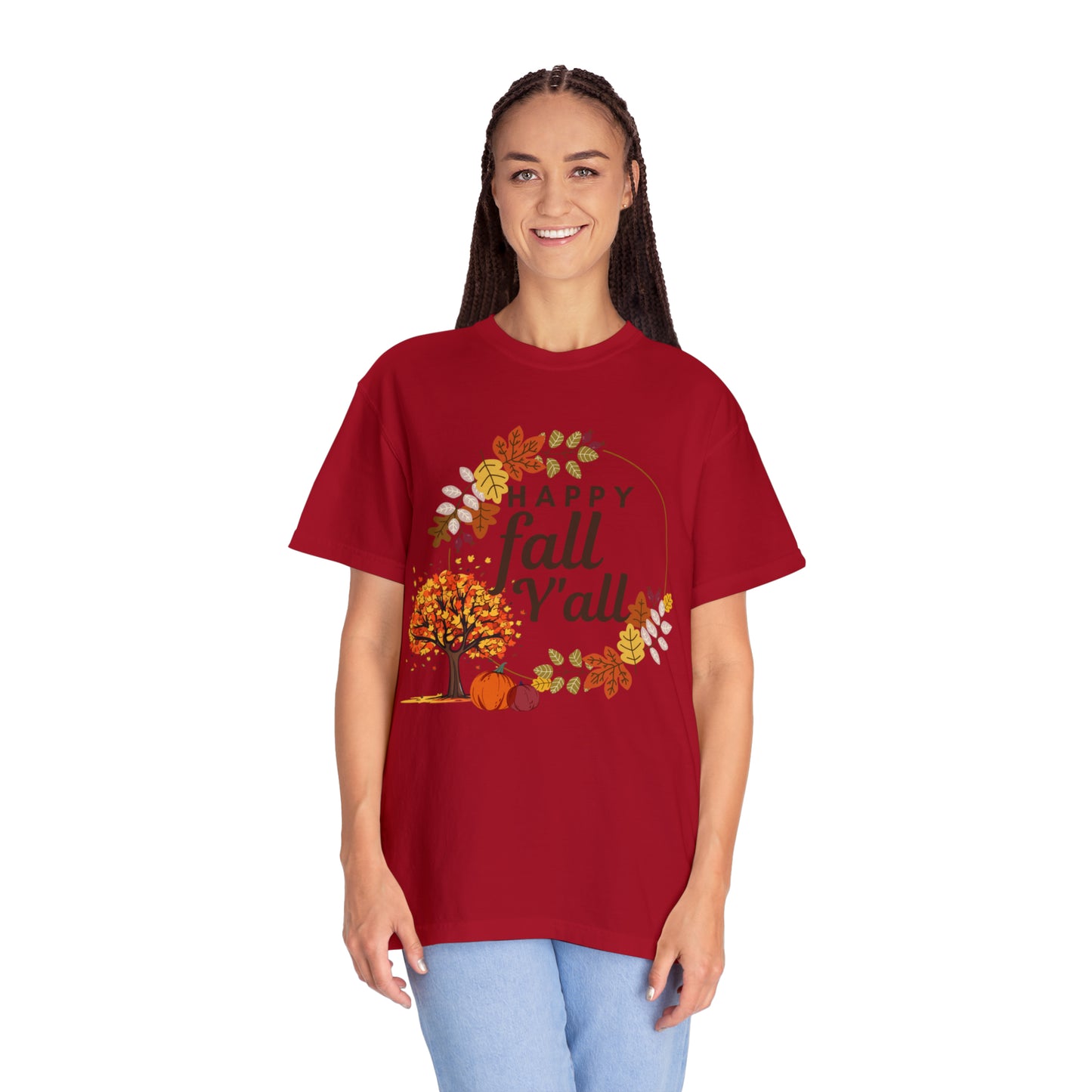 Happy Fall Y'all Gift for Fall, Funny fall shirts gift, autumn tee,