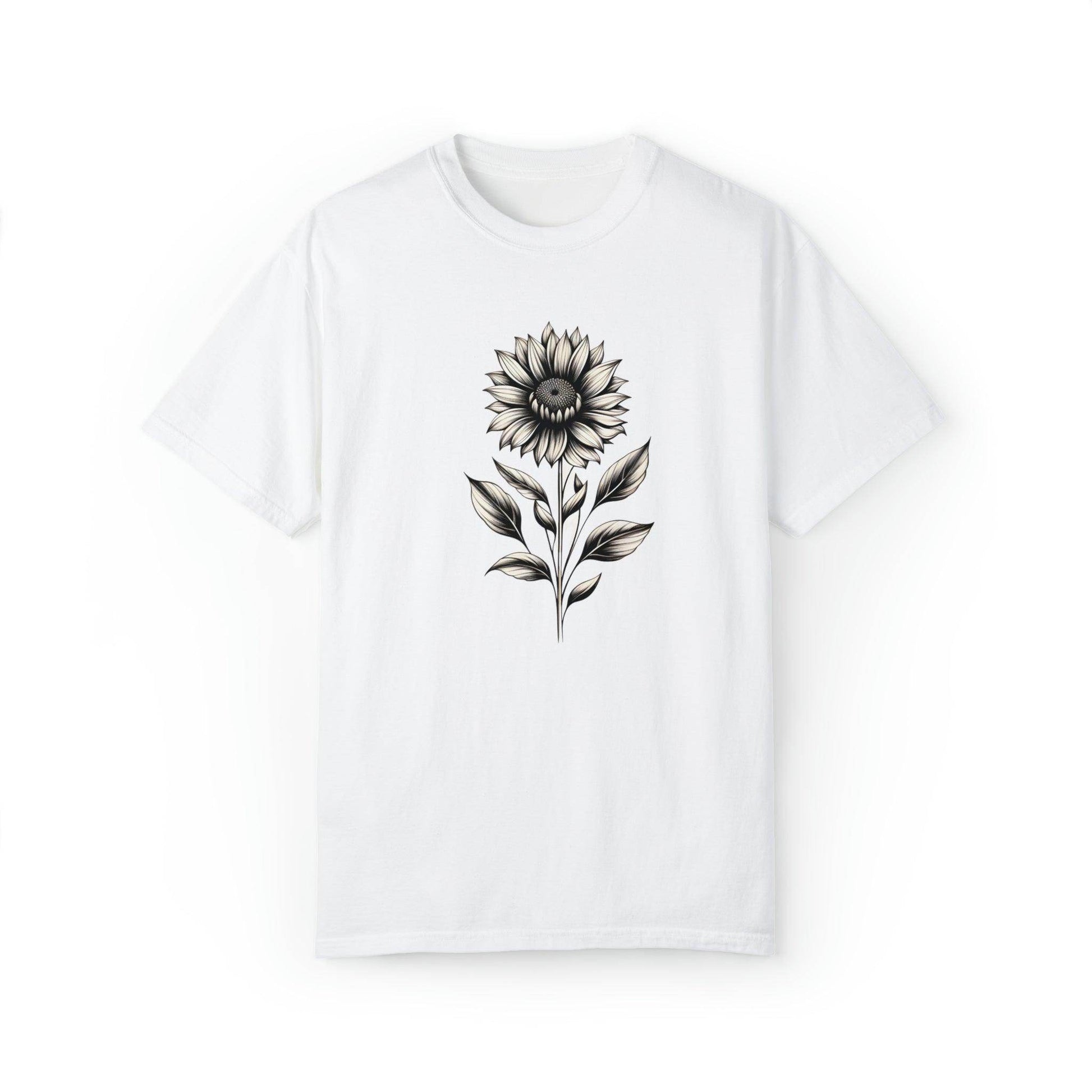Sunflower Shirt Flower Shirt Aesthetic, Floral Graphic Tee Floral Shirt Flower T-shirt, Wild Flower Shirt Gift For Her Wildflower T-shirt - Giftsmojo