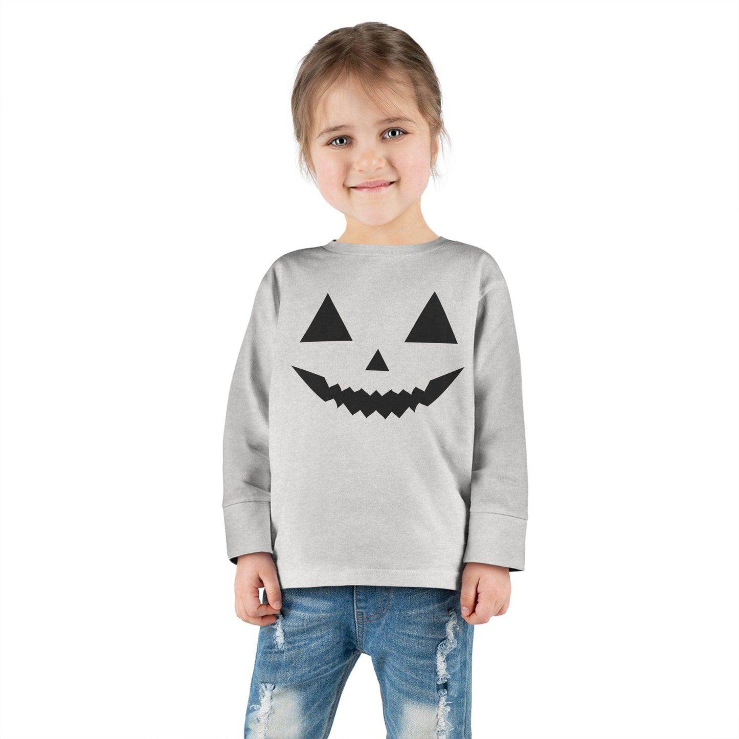 Kids scary Faces Halloween Pumpkin Face Shirt Kids Jack O Lantern Shirt Kids Halloween Shirt Kids Long Sleeve Trick or Treat Outfit for Halloween - Giftsmojo