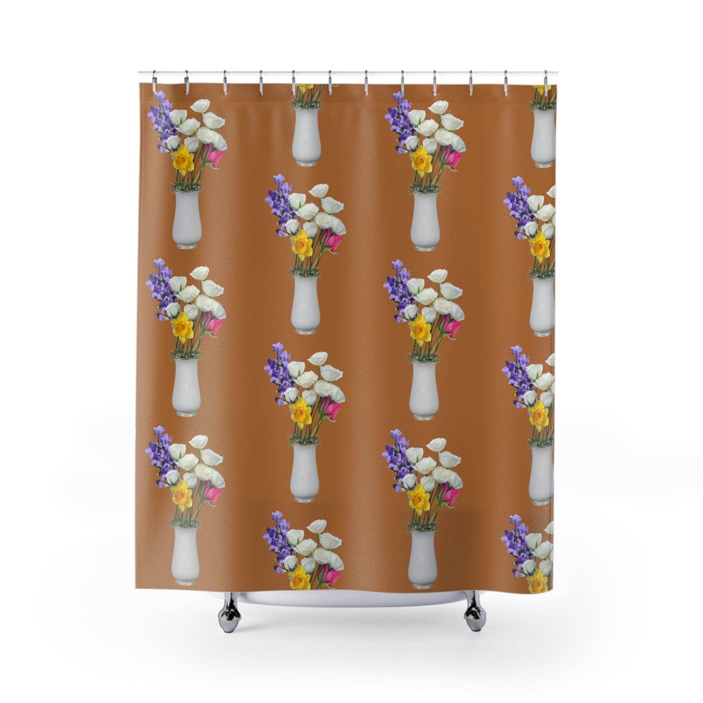 Farmhouse Floral Curtains Boho Shower Curtains Tropical Shower Curtains Kids Shower Curtain,long Shower Curtain Shower Decor bathroom - Giftsmojo