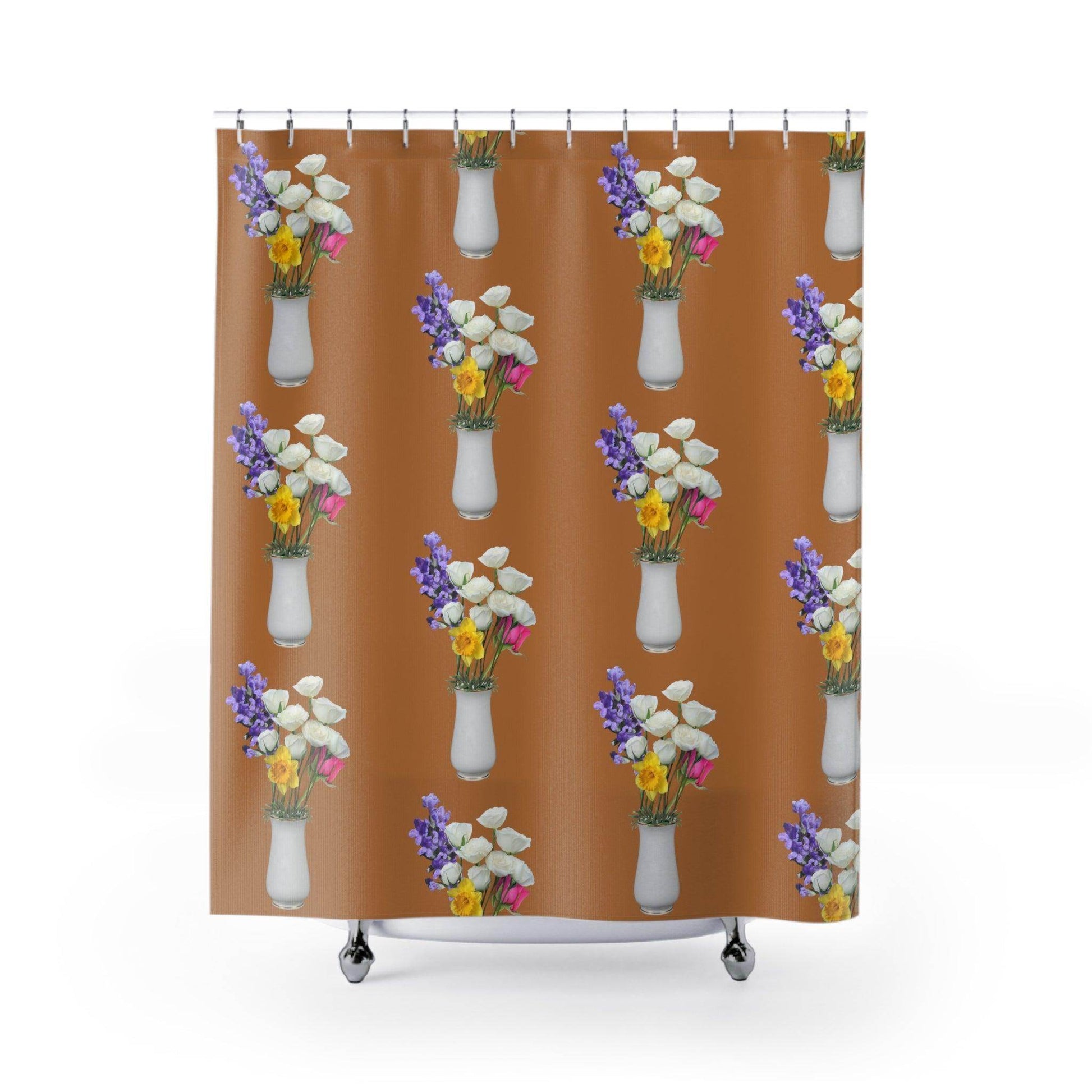 Farmhouse Floral Curtains Boho Shower Curtains Tropical Shower Curtains Kids Shower Curtain,long Shower Curtain Shower Decor bathroom - Giftsmojo