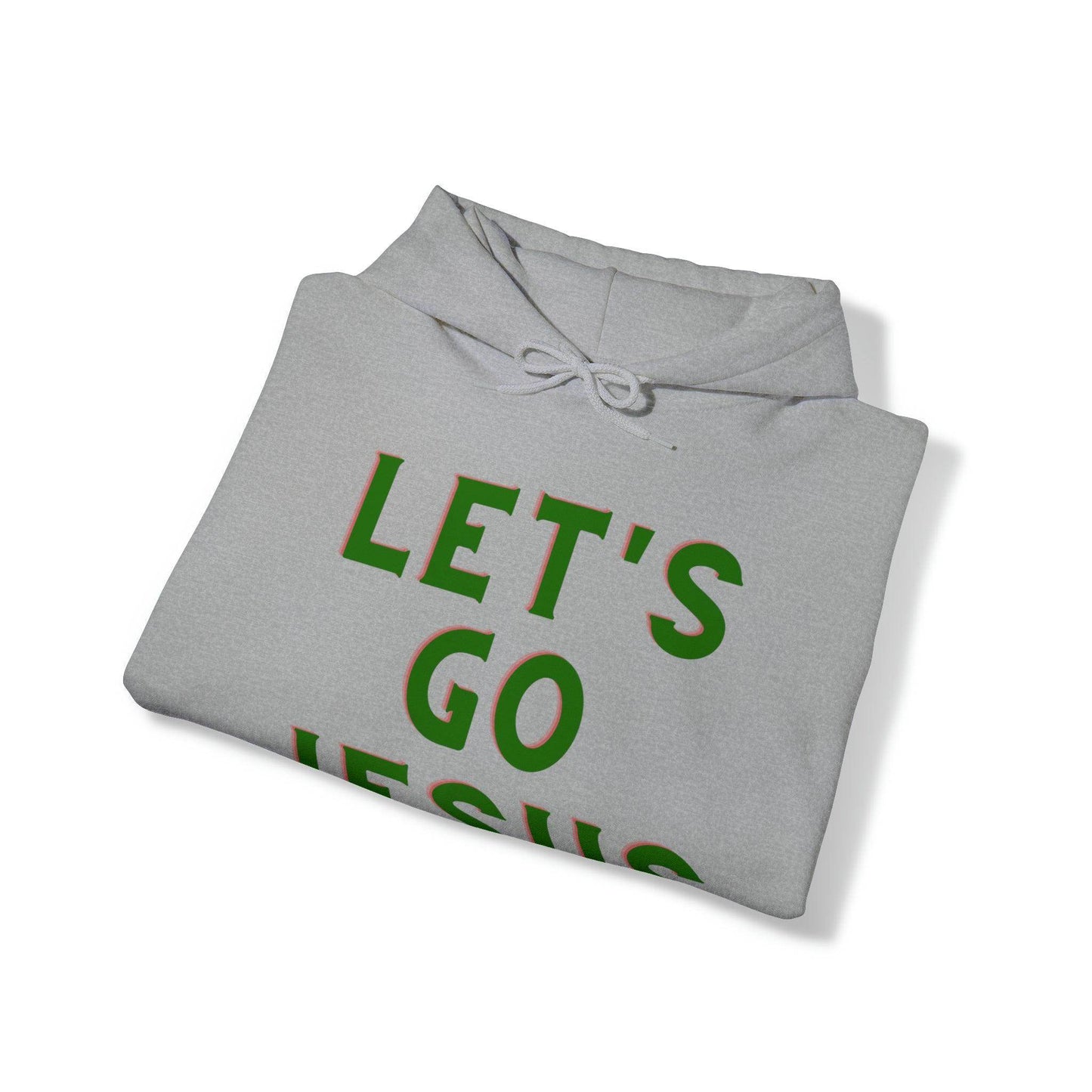 Let's Go Jesus Hooded Sweatshirt Funny Christian Shirt Christian Gift Trendy Christian Sweatshirt Religious Sweatshirt Jesus Hoodie Faith Shirt - Giftsmojo