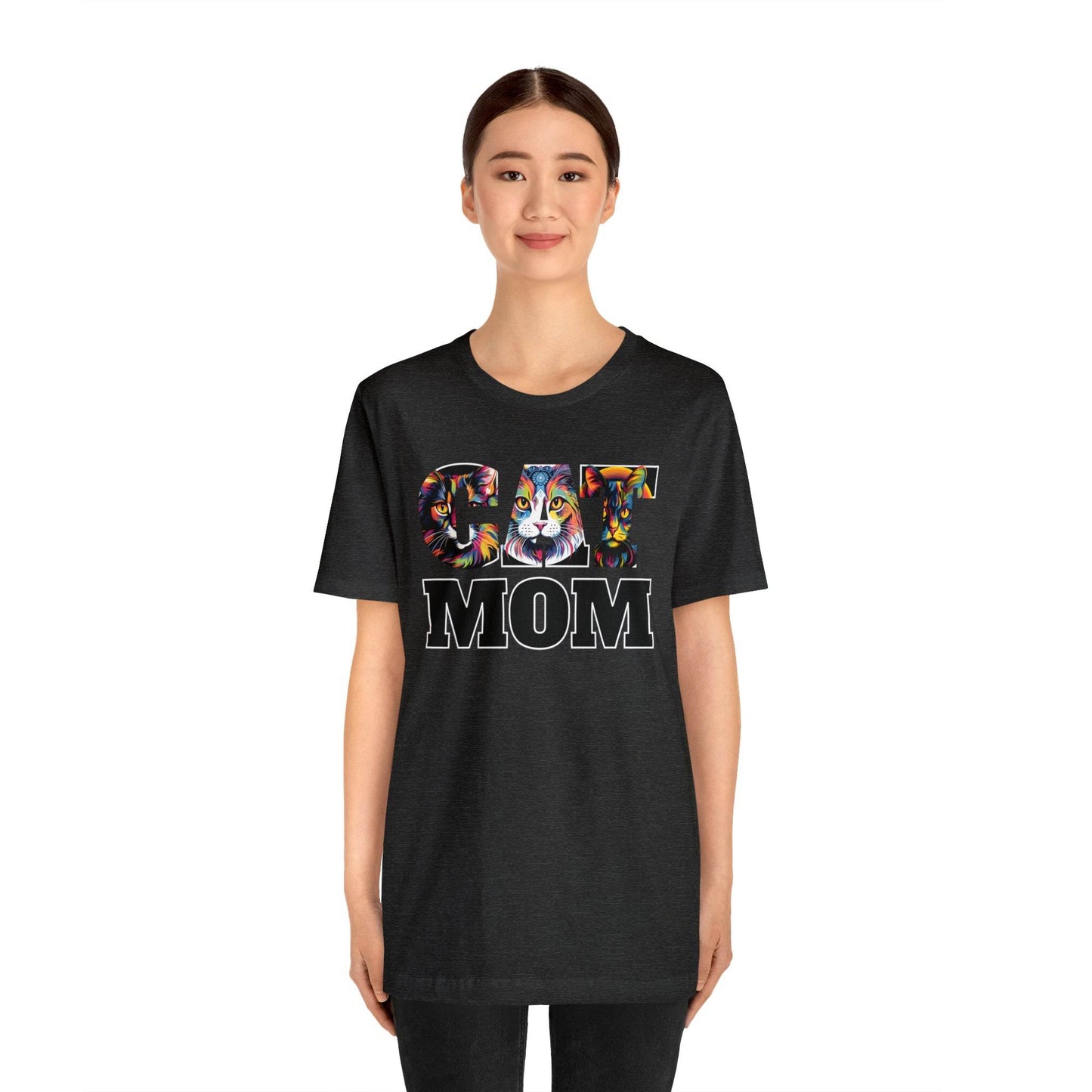 Vintage Cat Shirt Retro Cat Mom Tshirt Animal Lover Gift Cat T Shirt Cat Mom Gift Cat Lover Gift - Cat Lover Shirt Trendy Shirt for Cat Mom - Giftsmojo