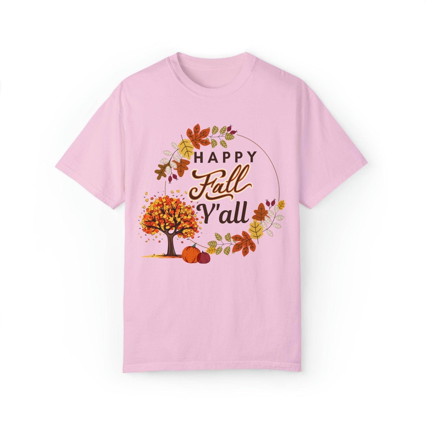 Happy Fall Y'all Gift for Fall, Funny Fall Shirts Gift, Autumn Tee, Fall TShirt - Giftsmojo