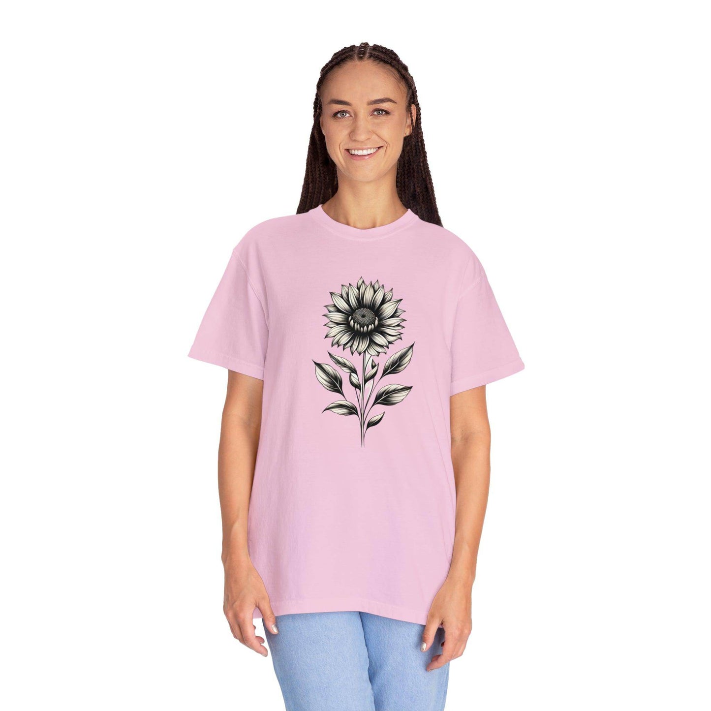 Sunflower Shirt Flower Shirt Aesthetic, Floral Graphic Tee Floral Shirt Flower T-shirt, Wild Flower Shirt Gift For Her Wildflower T-shirt - Giftsmojo