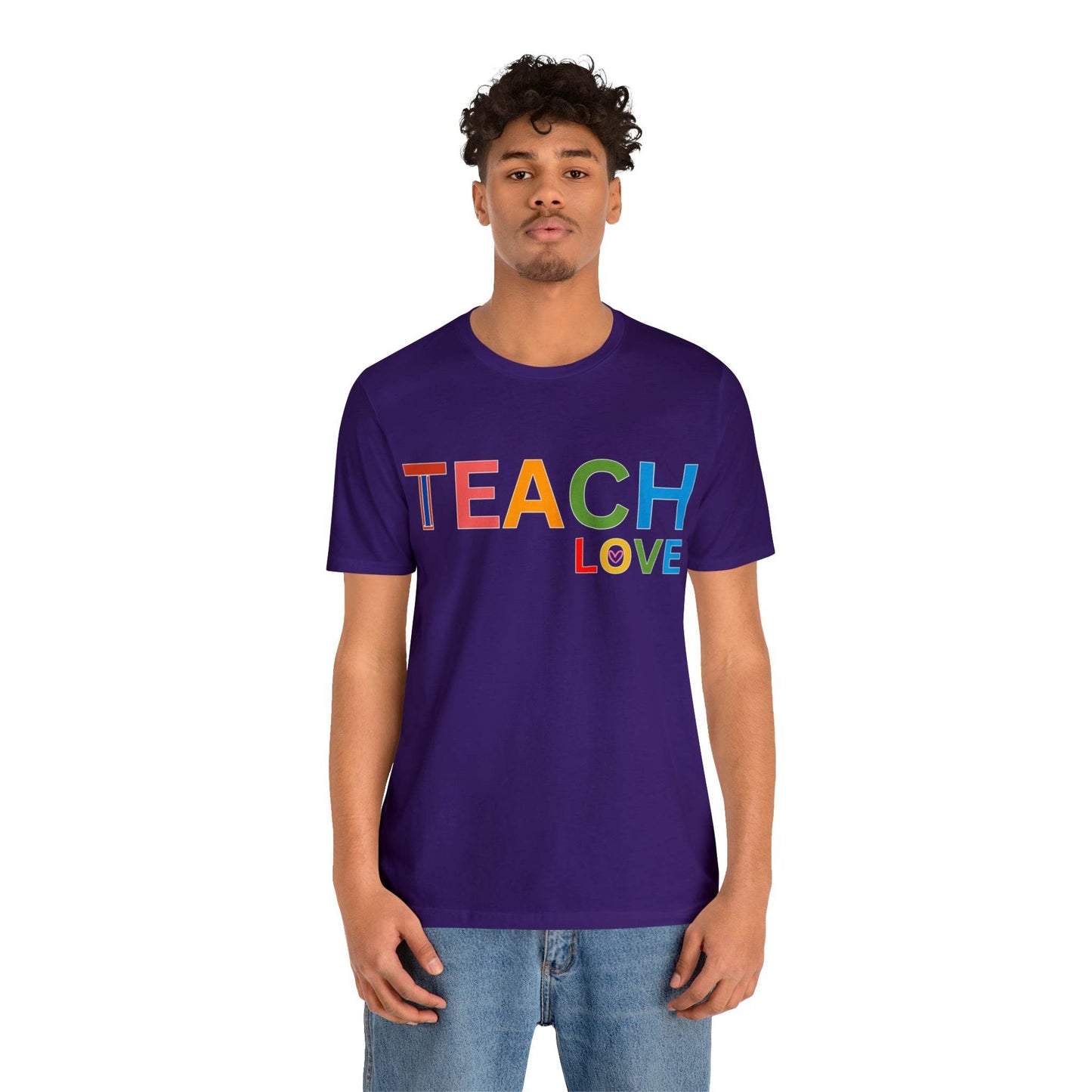 I Teach Love Shirt, Teacher Shirt, Teacher Appreciation Gift for Teachers - Giftsmojo