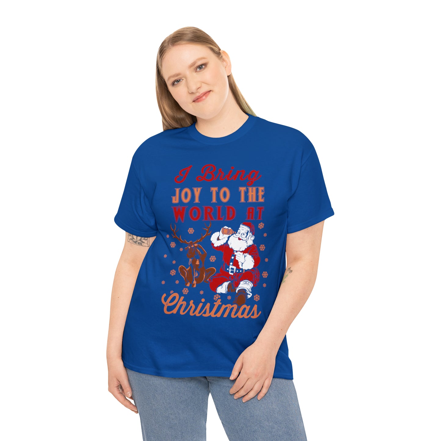 I bring Joy to the World at Christmas Shirt, Christmas Tee Christmas outfit, Christmas gifts