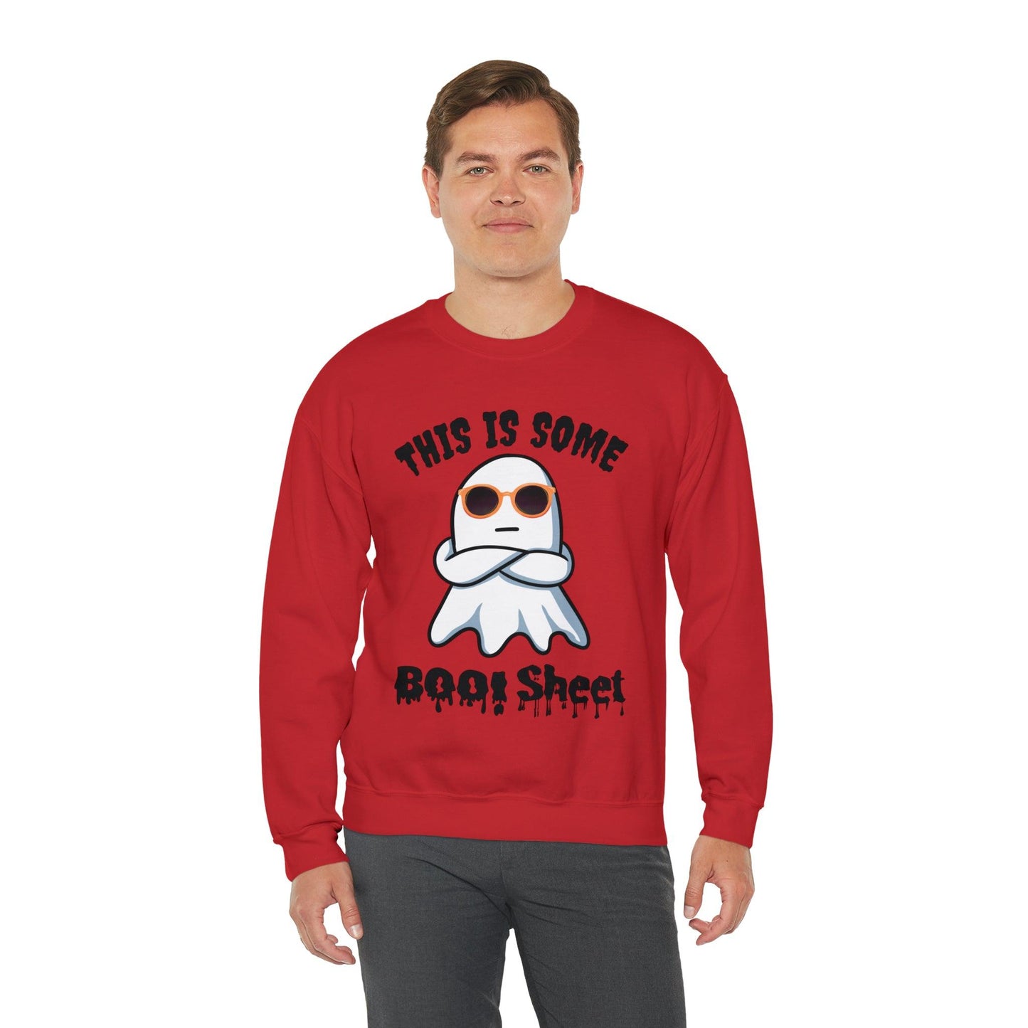 This Is Some Boo Sheet Funny HalloweenSweatshirt Funny Halloween Costume Spooky Season Tee Boo Ghost Sweatshirt Gift for Birthday Christmas
