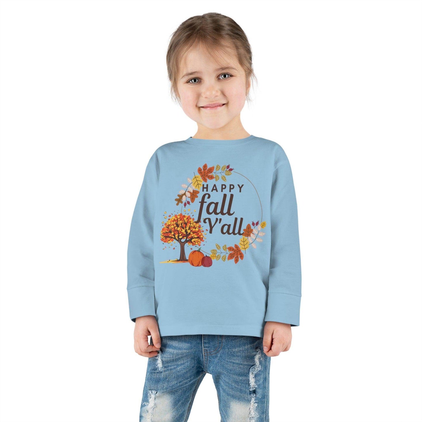 Kids Happy Fall Y'all Shirt Fall Shirt Kids Fall Gift Thanksgiving Gift Thanksgiving Outfit for Kids Halloween Shirt for Kids - Giftsmojo