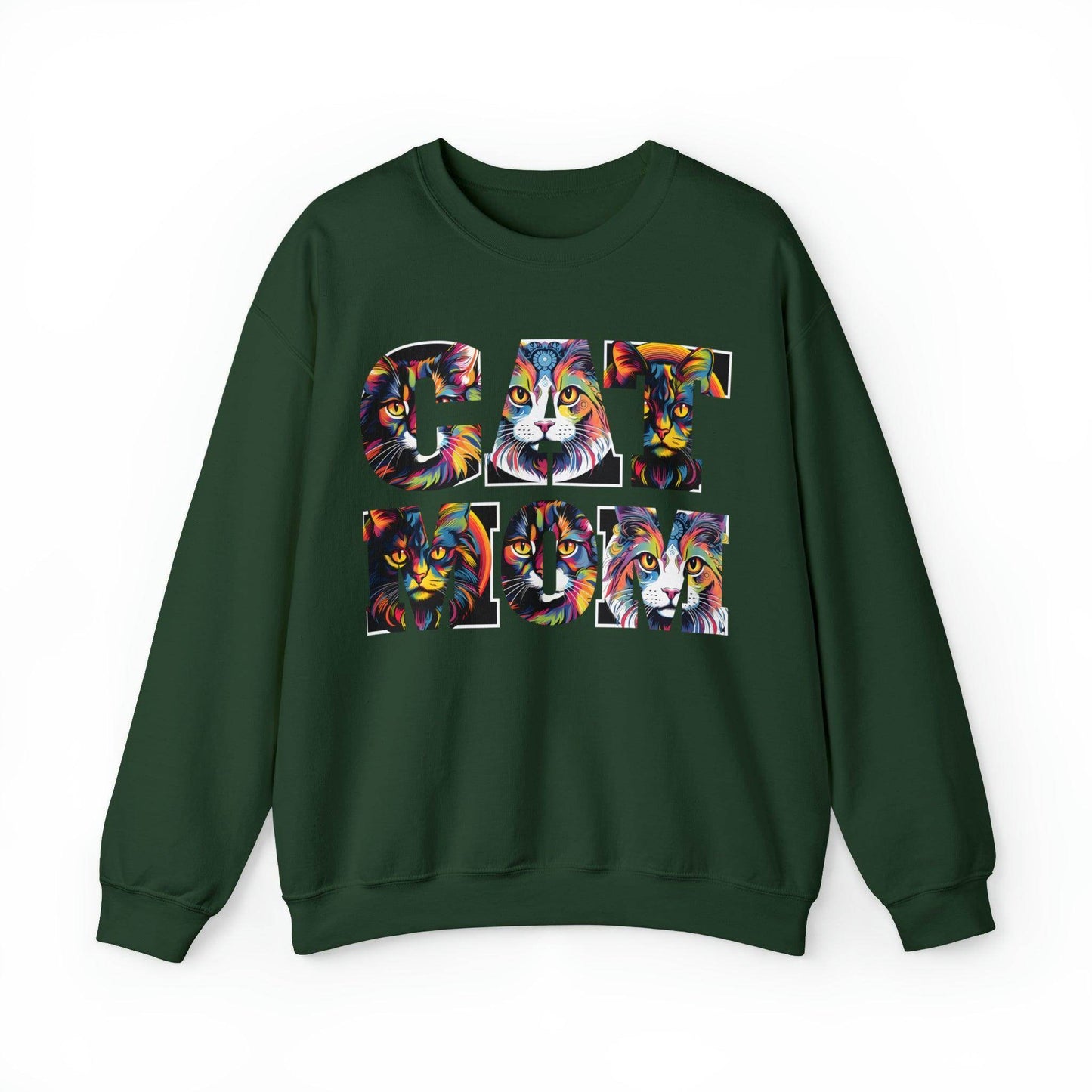 Vintage Cat Sweatshirt Cat Mom Sweatshirt Cat Crewneck Sweatshirt Cat Mom Gift Cat Lover Gift Animal Lover Cat Mama Shirt Cat Lover Sweater - Giftsmojo
