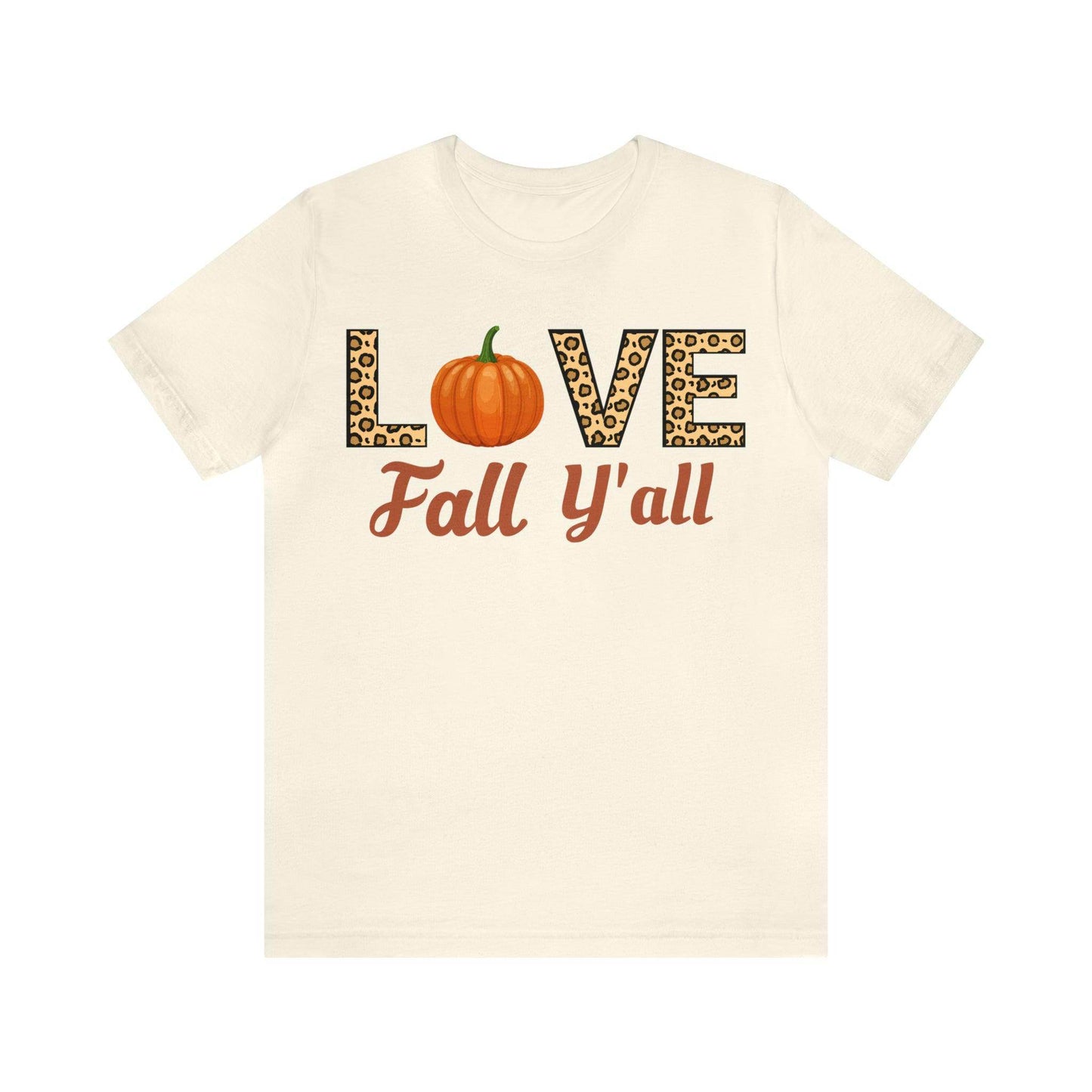 Leopard Print Love Fall Y'all - Giftsmojo