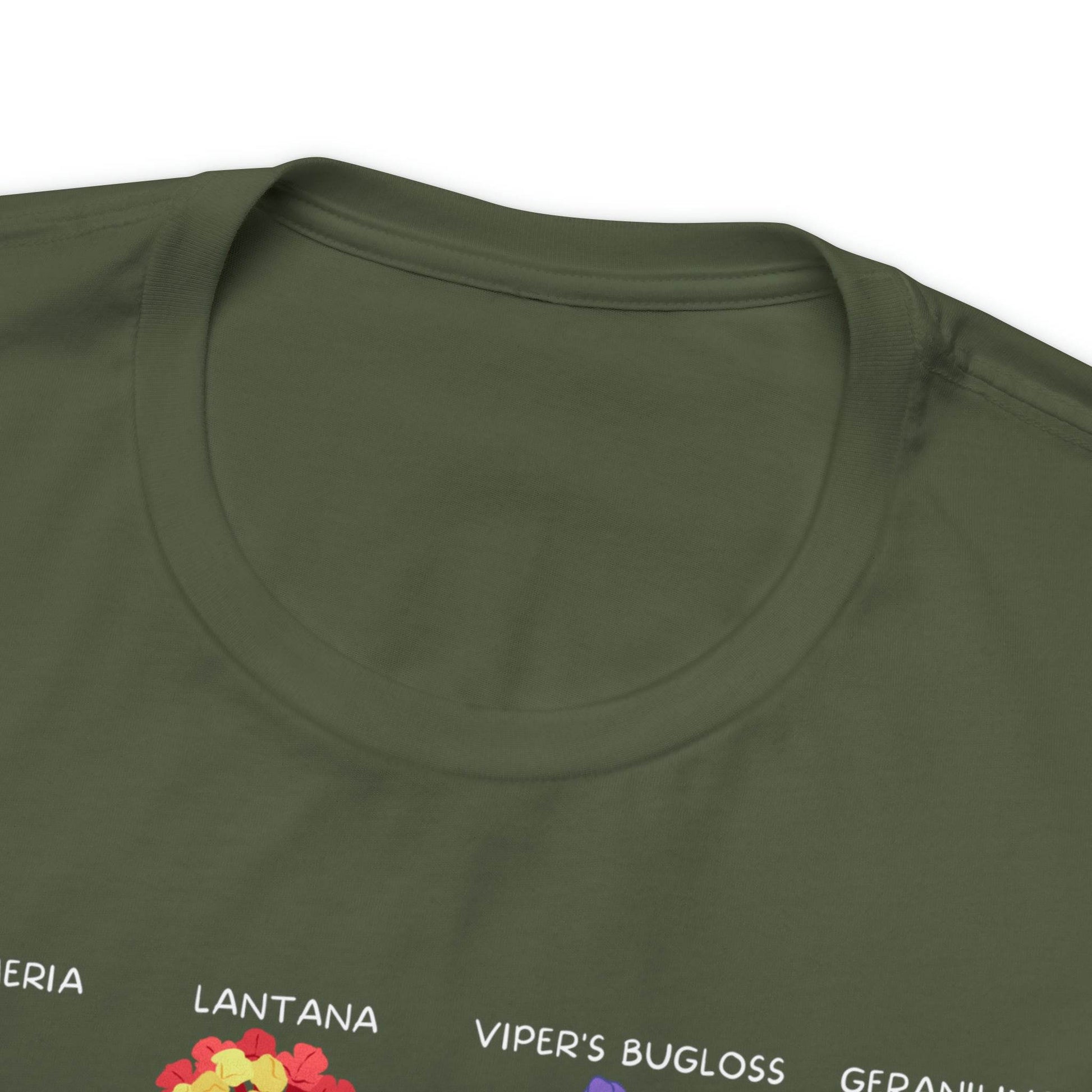 Wildflower Tshirt, Flower Shirt, Types of Flowers Shirt, Floral Tshirt, Gift for Women, Ladies Shirts Best Friend Gift, Plant Mom Nature - Giftsmojo