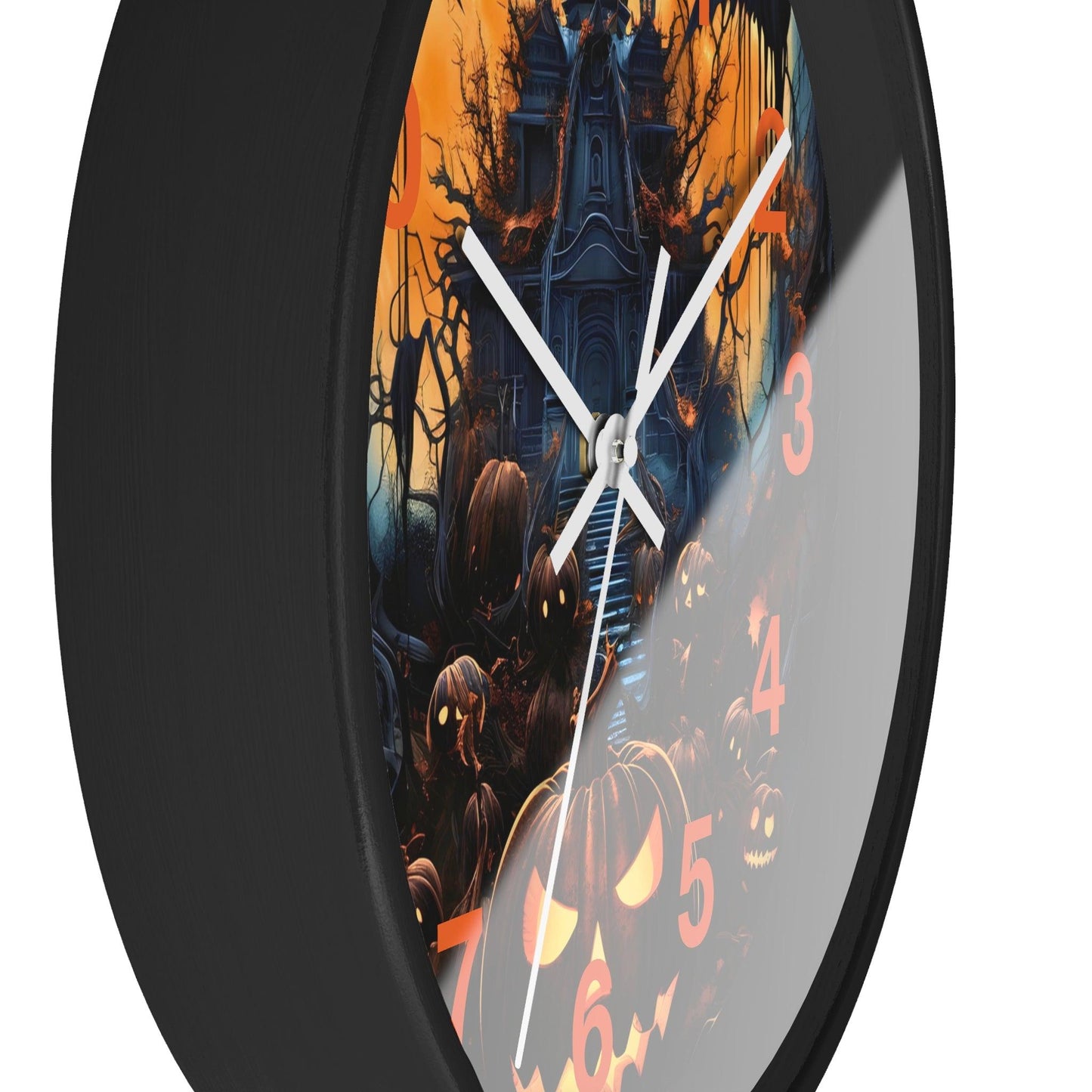 Halloween Ghost Wall Clock Halloween Wall Clocks Halloween Clock Fall Clock Halloween Decor