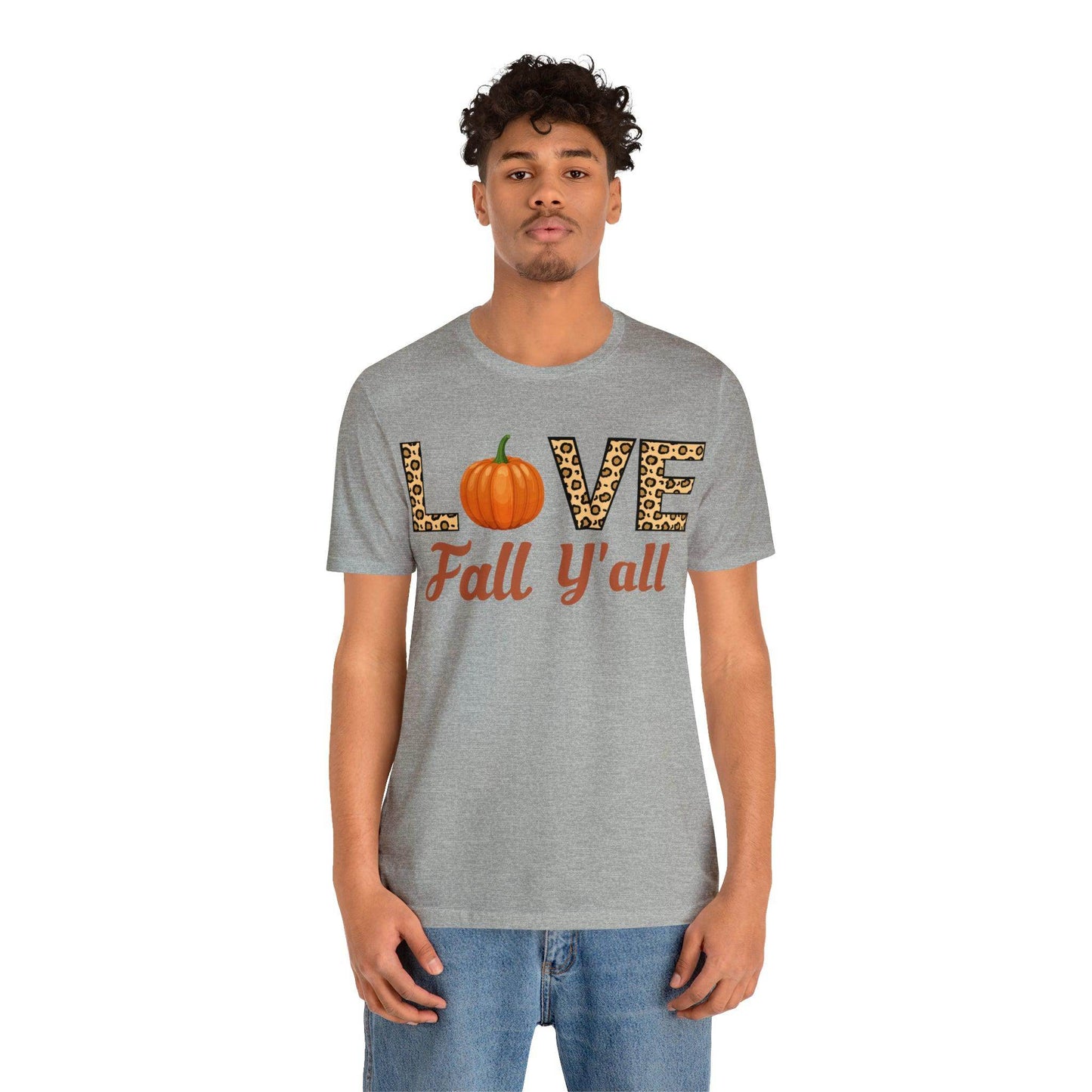 Leopard Print Love Fall Y'all - Giftsmojo