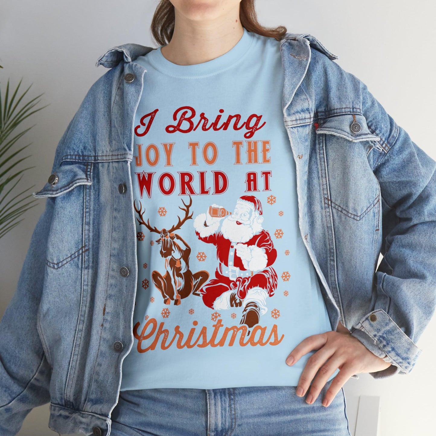 I bring Joy to the World at Christmas Shirt, Christmas Tee Christmas outfit, Christmas gifts