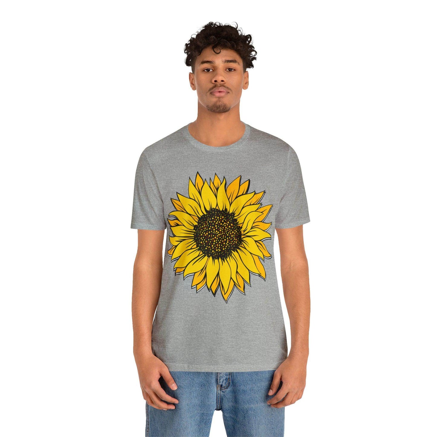 Sunflower Shirt, Floral Tee Shirt, Flower Shirt, Garden Shirt, Womens Fall Summer Shirt Sunshine Tee, Gift for Gardener, Nature lover shirt - Giftsmojo