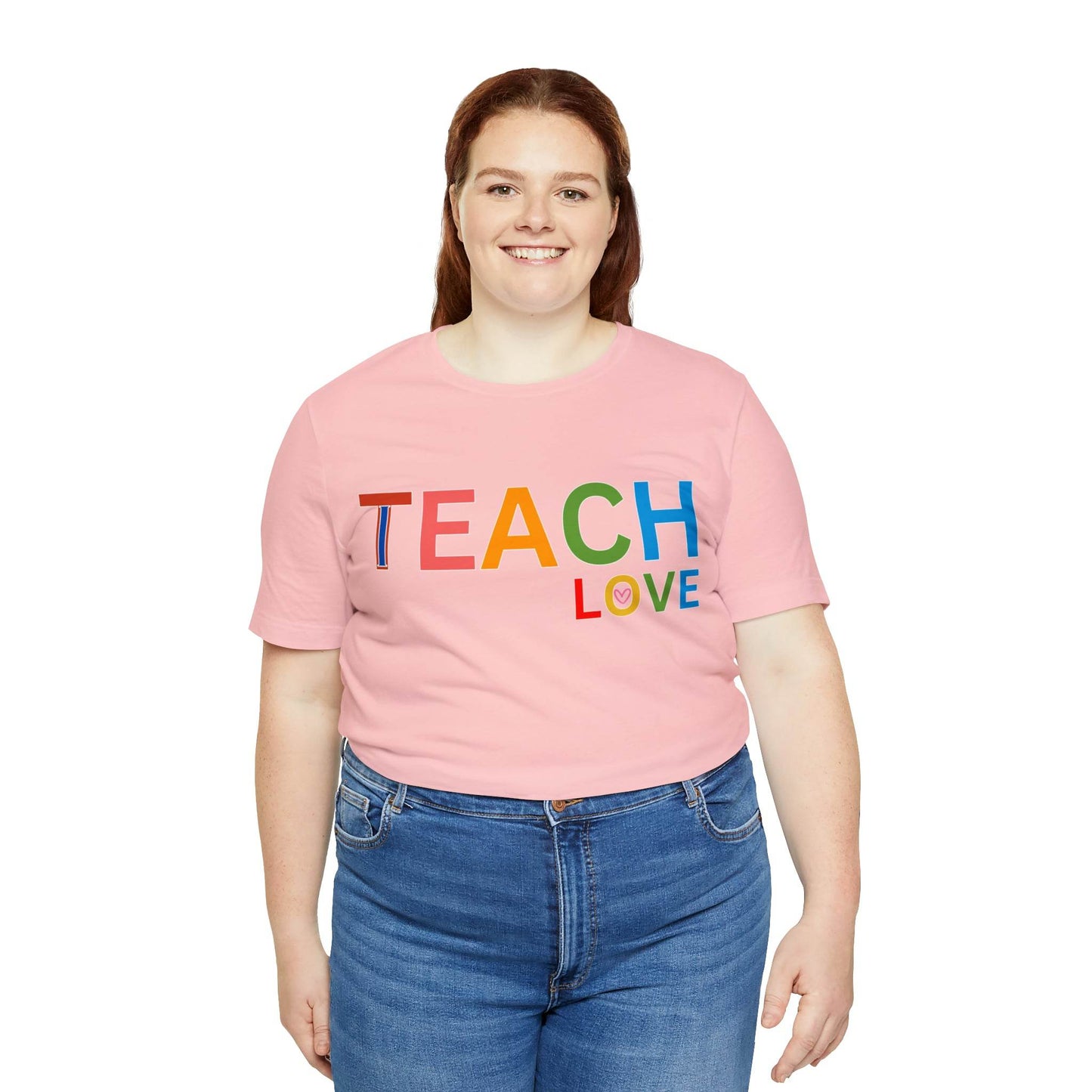 I Teach Love Shirt, Teacher Shirt, Teacher Appreciation Gift for Teachers - Giftsmojo