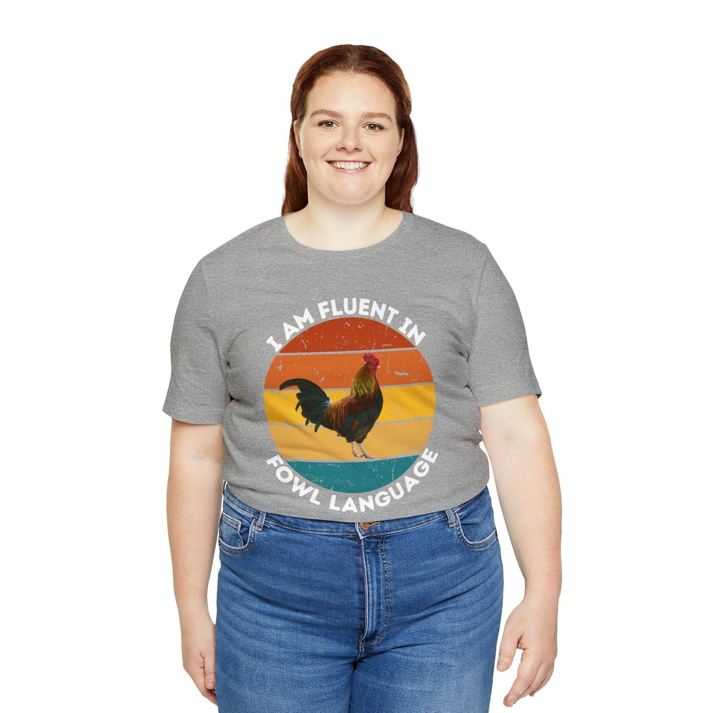 Fluent in Fowl Language shirt, Chicken Shirt Chicken Tee Chicken Owner Gift - Gift For Chicken Lover gift - Giftsmojo