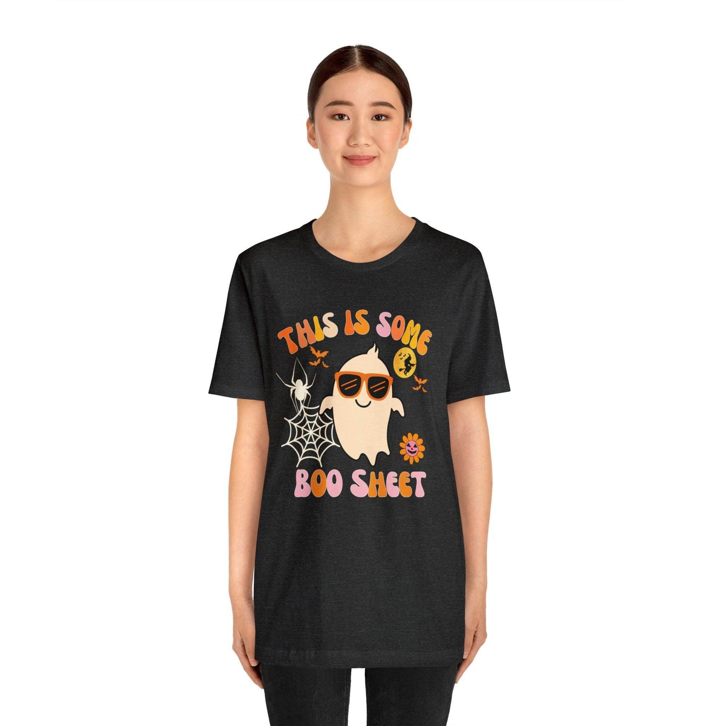 This Is Some Boo Sheet Funny Halloween Shirt Funny Halloween Costume Spooky Season Tee Funny Gift Shirt for Birthday Christmas Anniversary - Giftsmojo