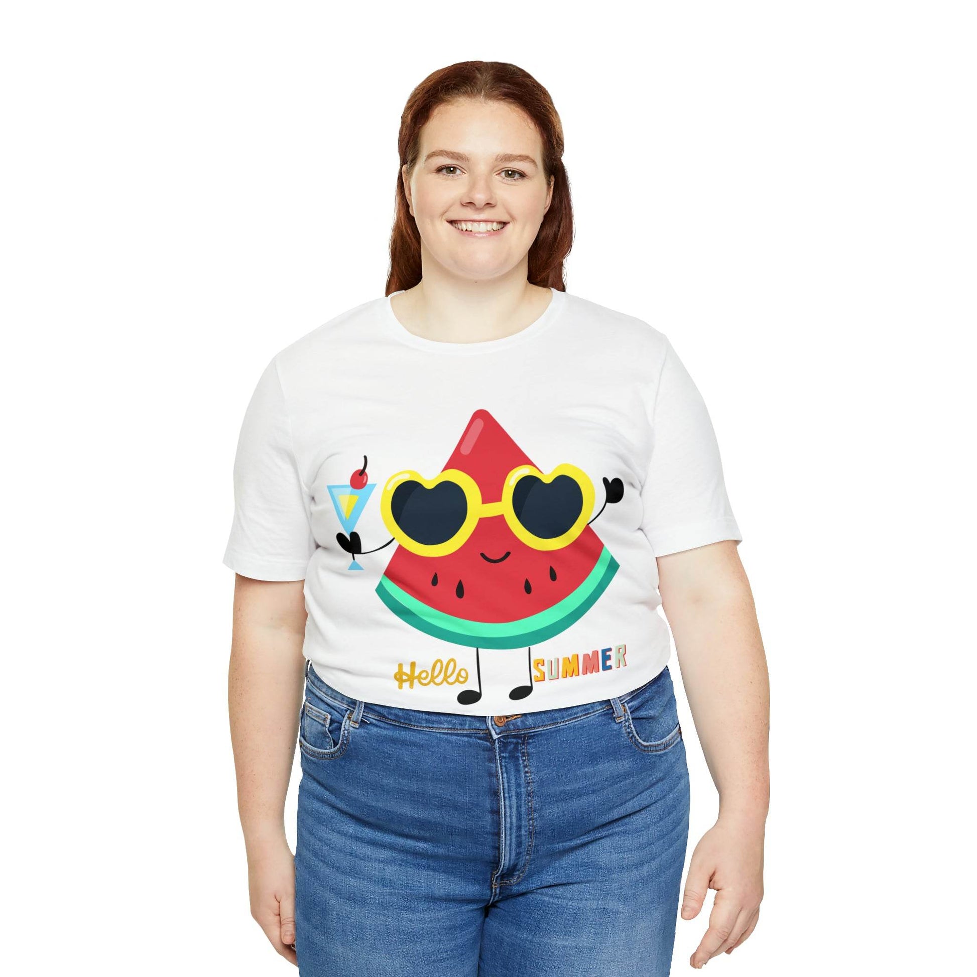 Funny Hello Summer Shirt, Water Mellon shirt, Summer shirts for women and men - Giftsmojo