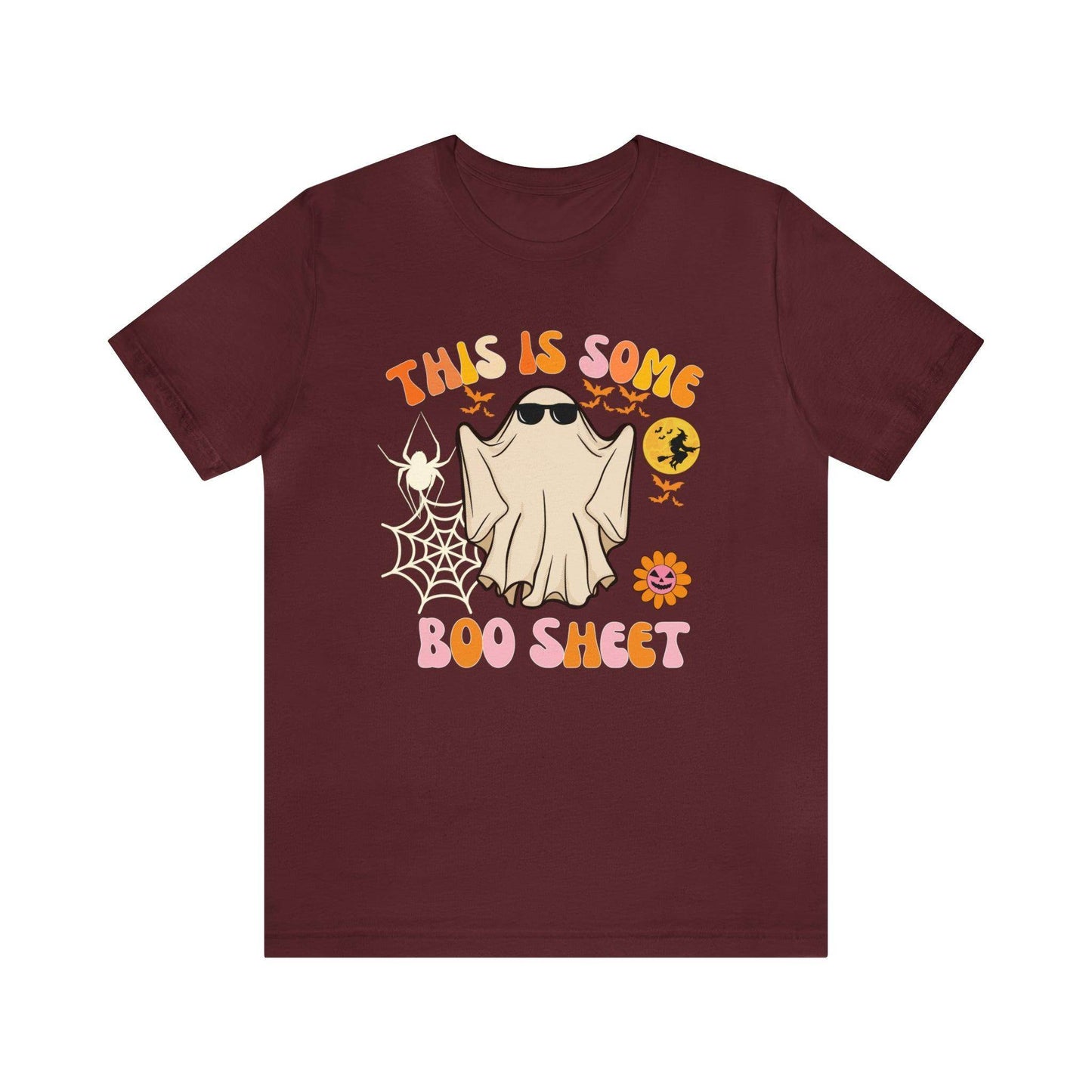 This Is Some Boo Sheet Funny Halloween Shirt Funny Halloween Costume Spooky Season Tee Funny Gift Shirt for Birthday Christmas Anniversary - Giftsmojo