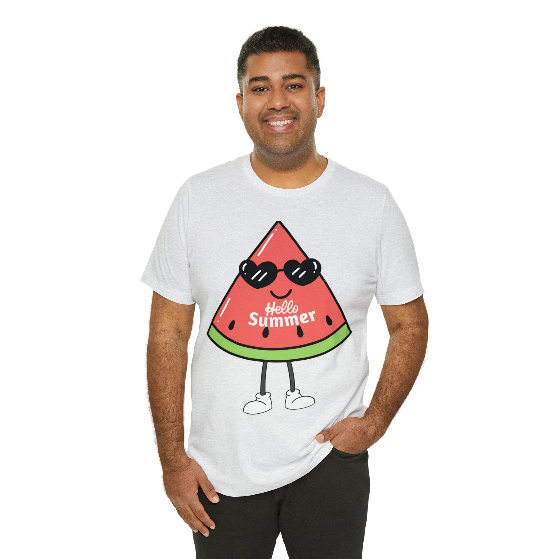 Funny Hello Summer Shirt, Water Mellon shirt, Summer shirts for women and men - Giftsmojo